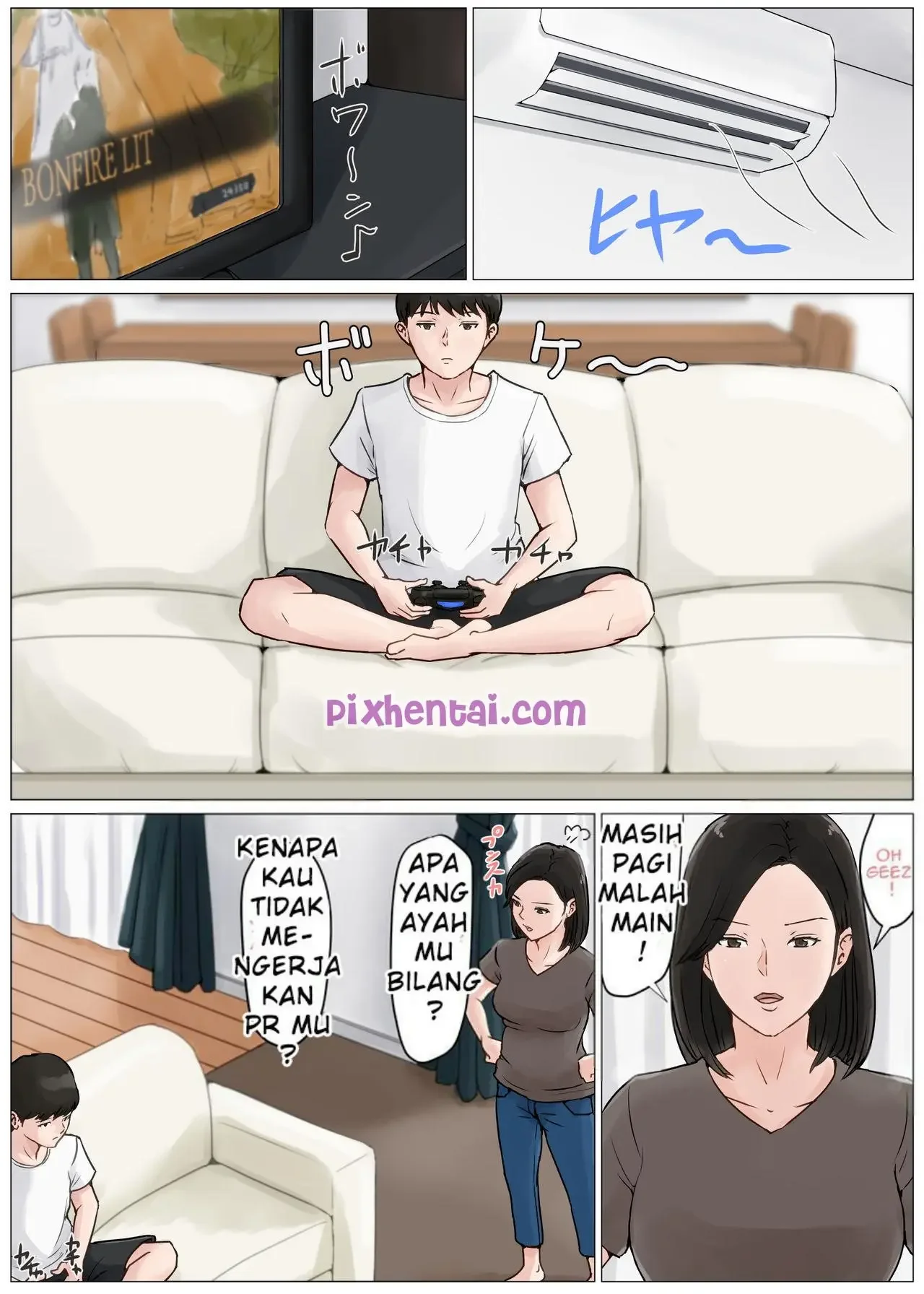 Keseksian Ibu Pantat Besar saat Berbikini - Halaman 12