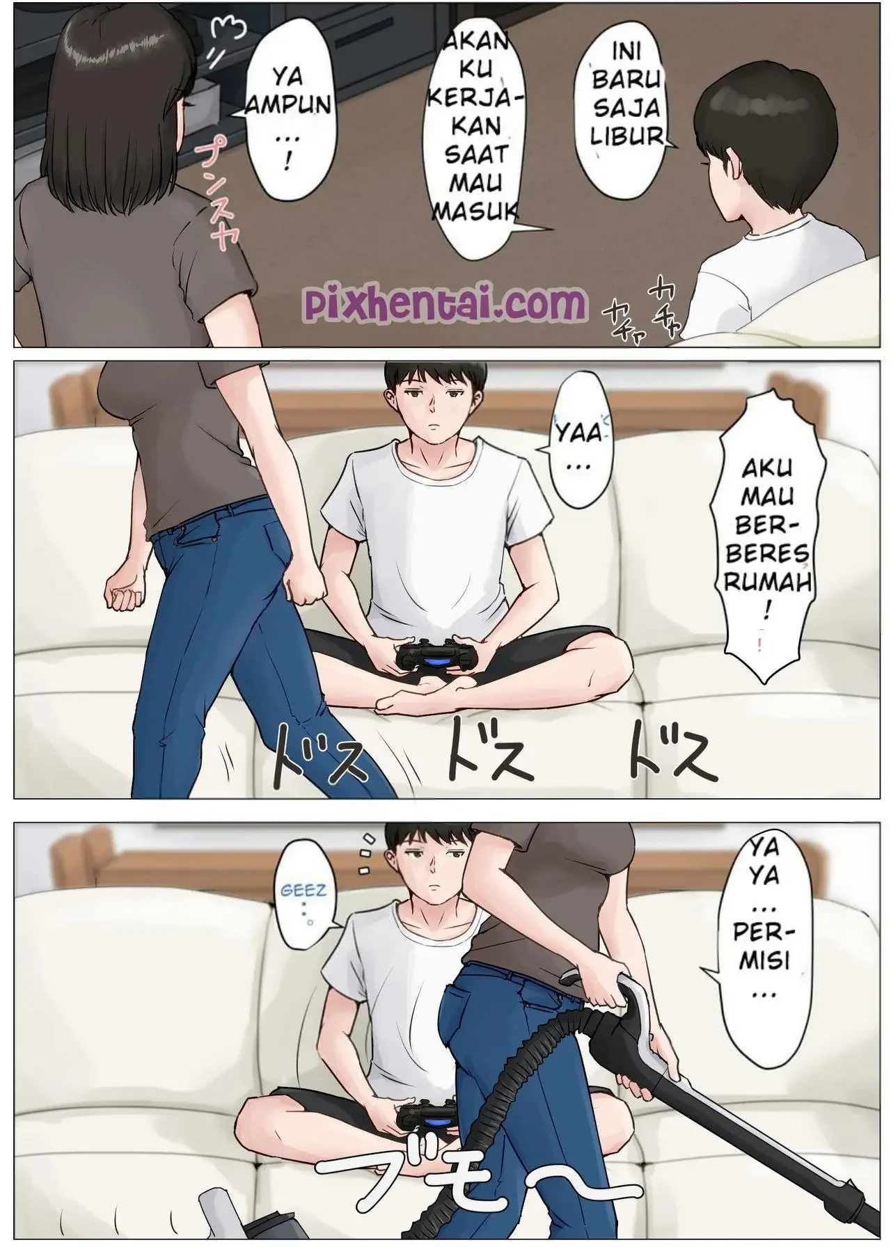 Keseksian Ibu Pantat Besar saat Berbikini - Halaman 13