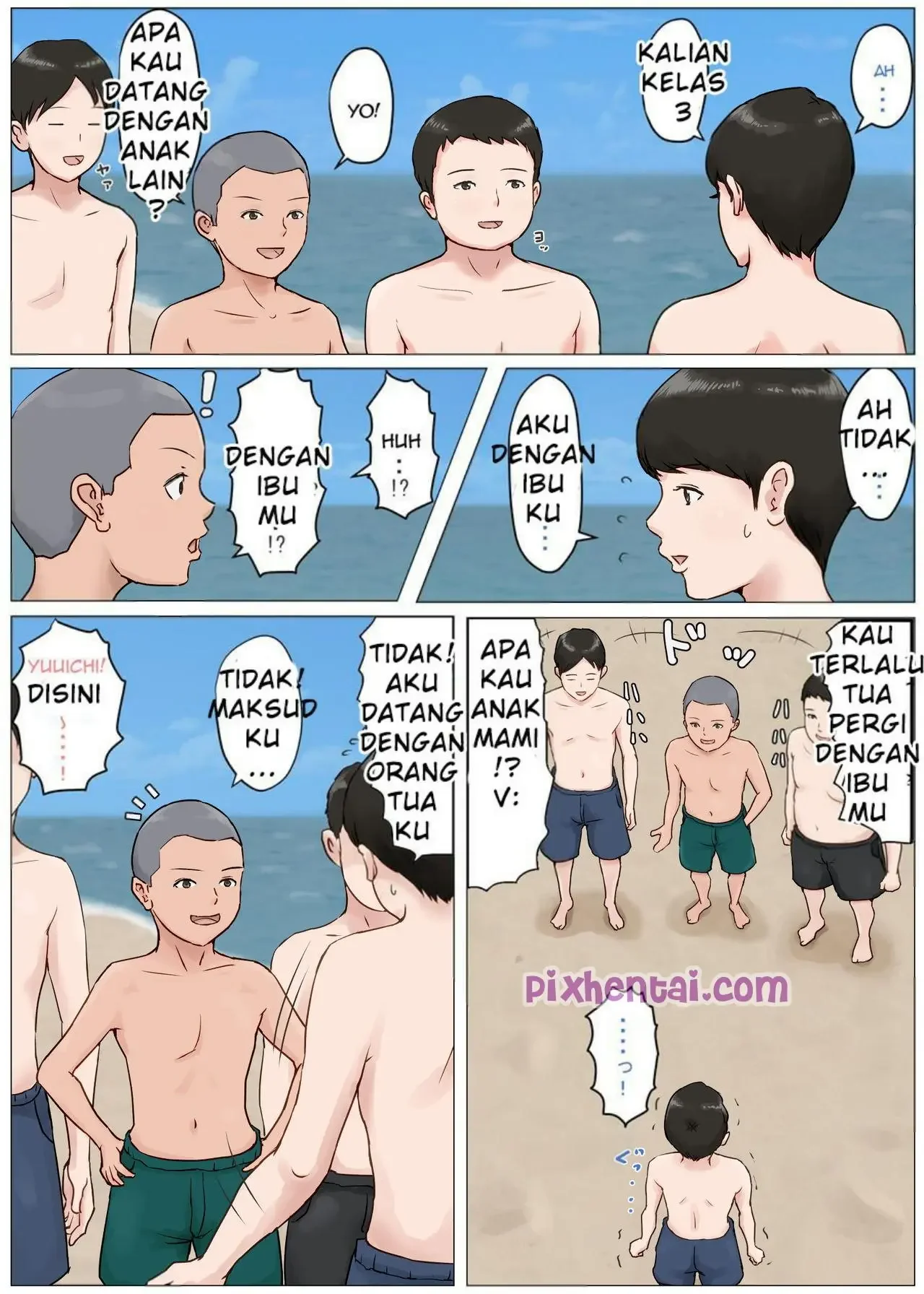 Keseksian Ibu Pantat Besar saat Berbikini - Halaman 29