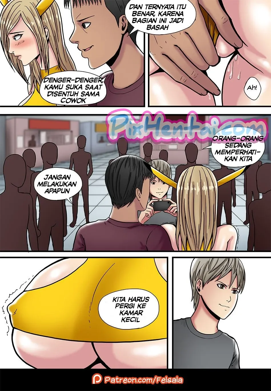 Komik Hentai Ngentot Cosplayer Sexy dan Montok - Halaman 5