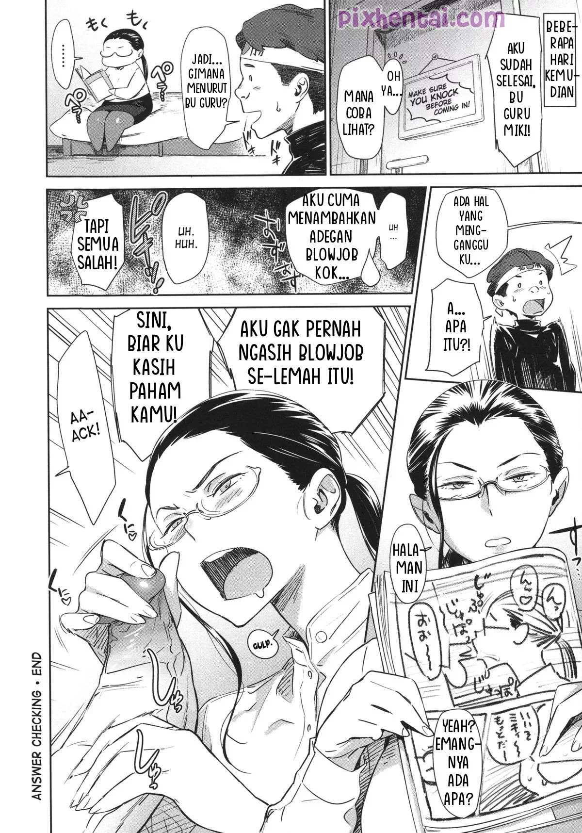 Kotae Awase : Mempelajari Anatomi Tubuh Bu Guru - Halaman 20