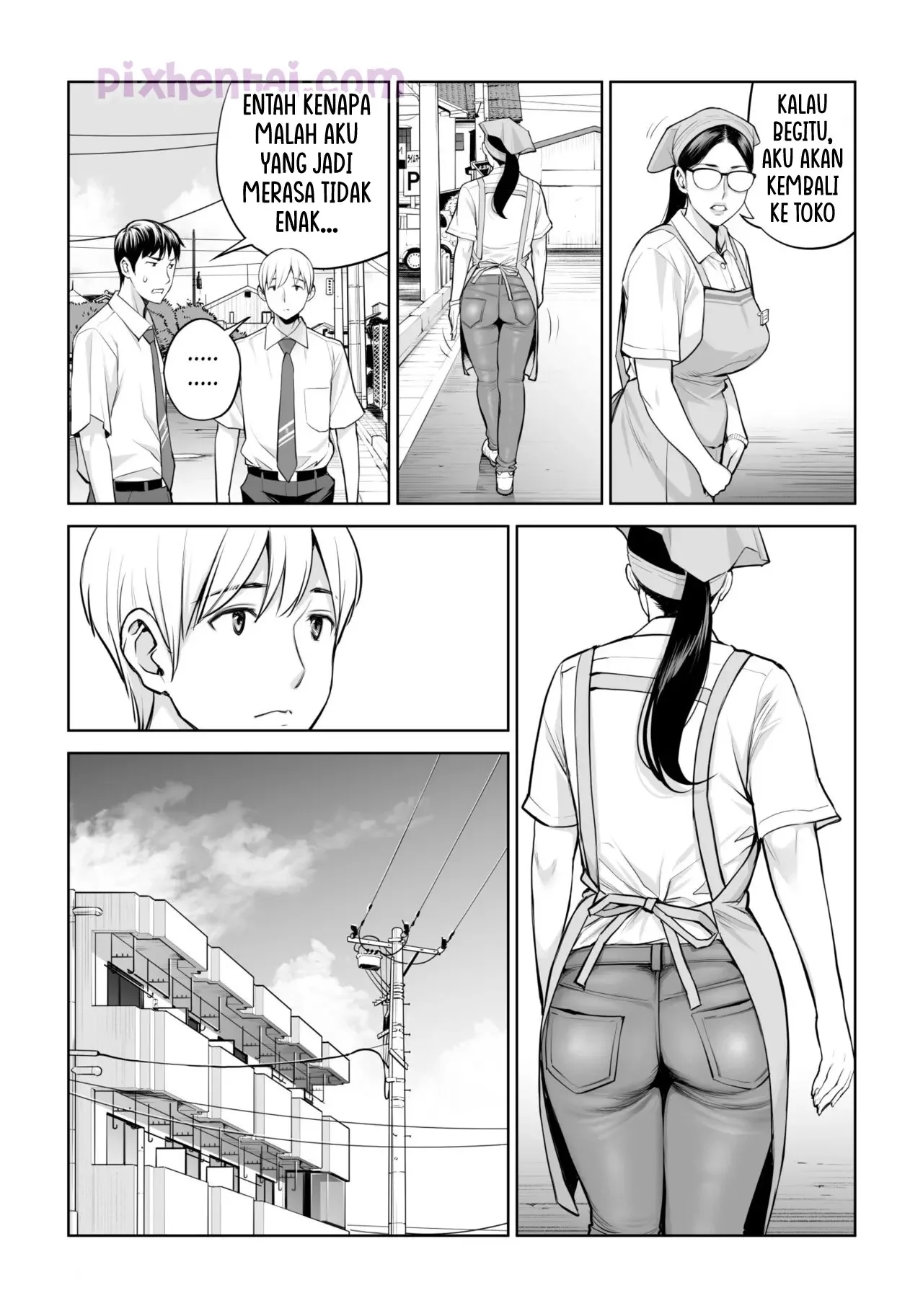 Kurokami Onna no Fudeoroshi : Mbak-Mbak Kasir Bohay Penggoda Perjaka - Halaman 11