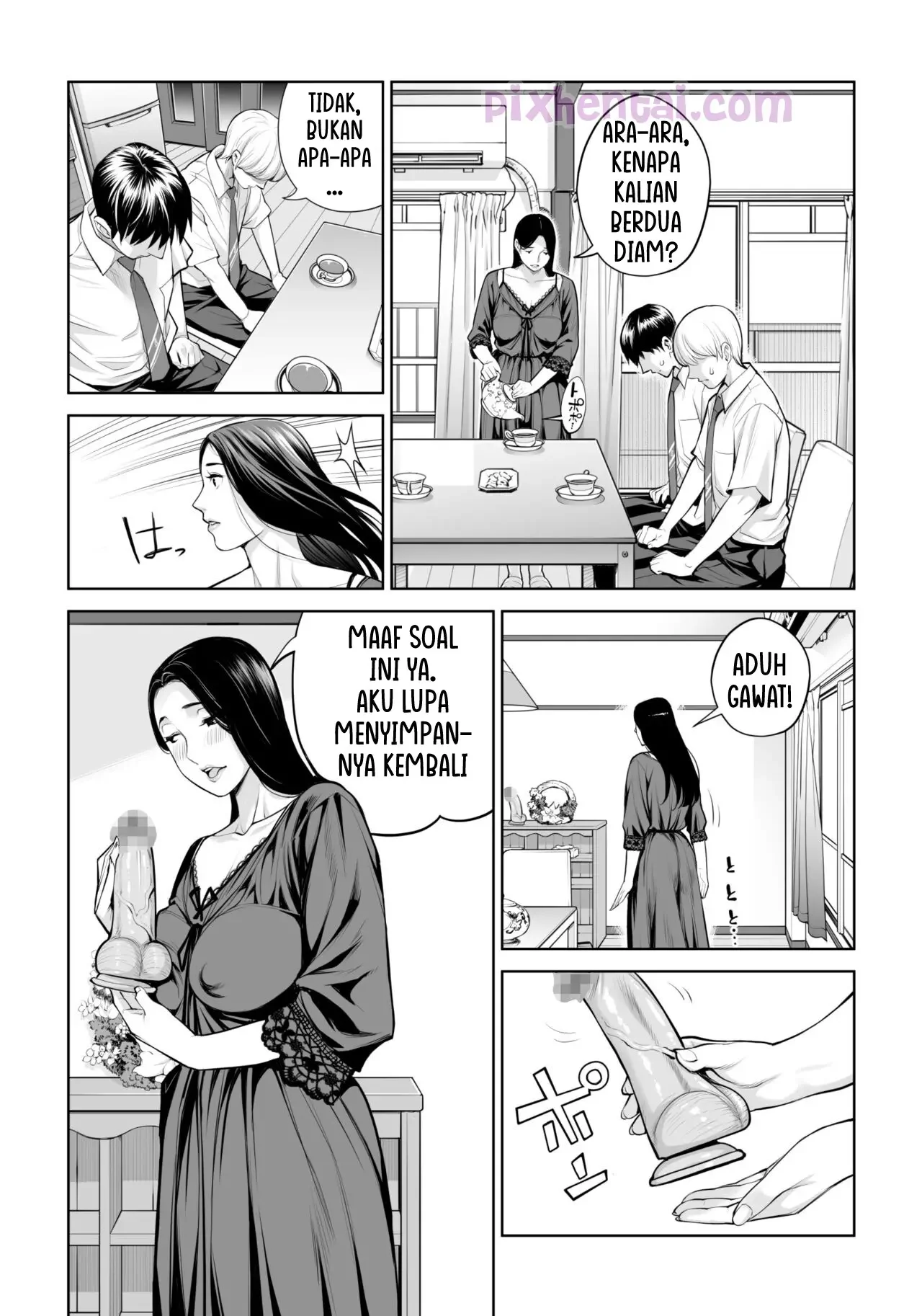 Kurokami Onna no Fudeoroshi : Mbak-Mbak Kasir Bohay Penggoda Perjaka - Halaman 23
