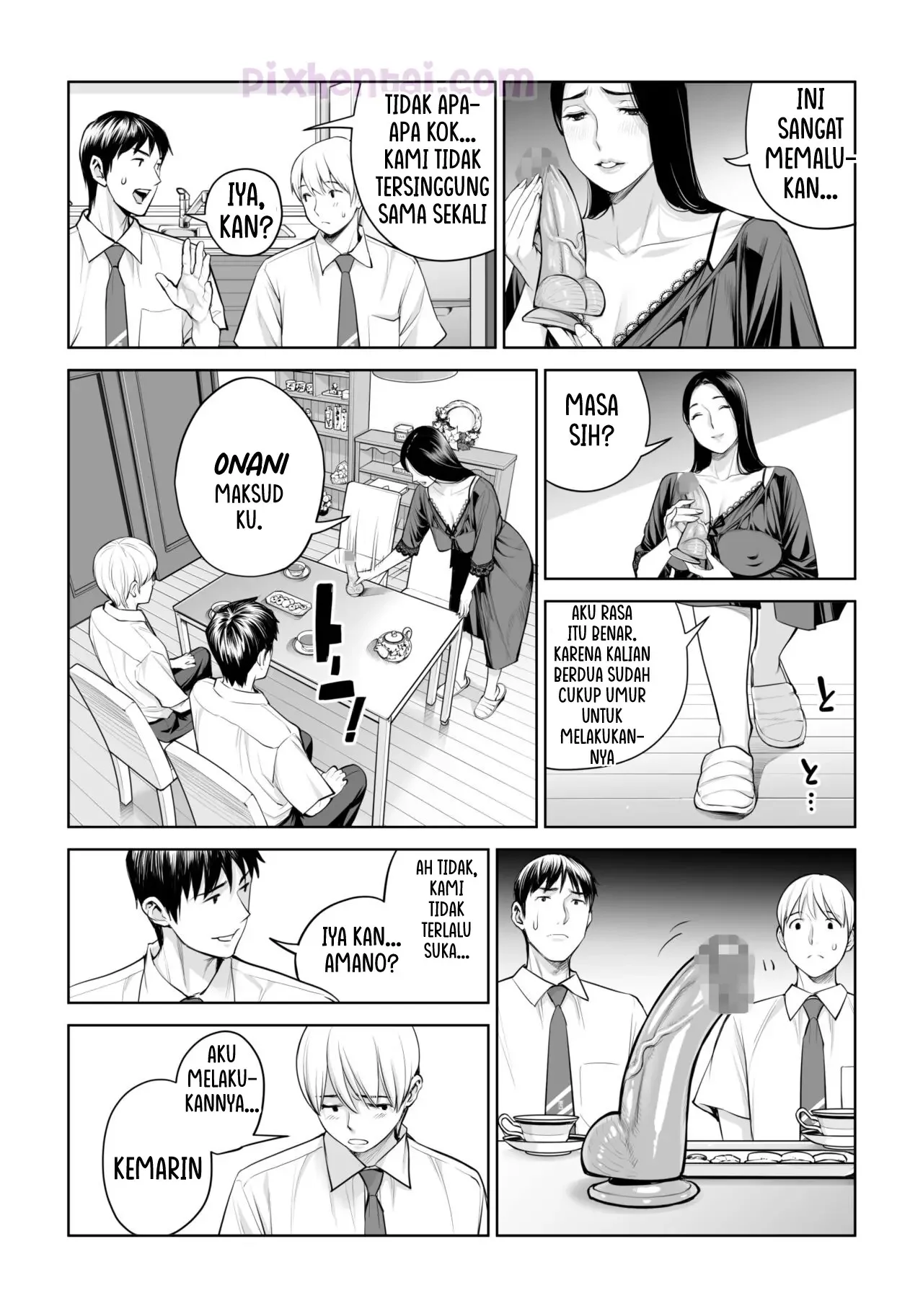 Kurokami Onna no Fudeoroshi : Mbak-Mbak Kasir Bohay Penggoda Perjaka - Halaman 24