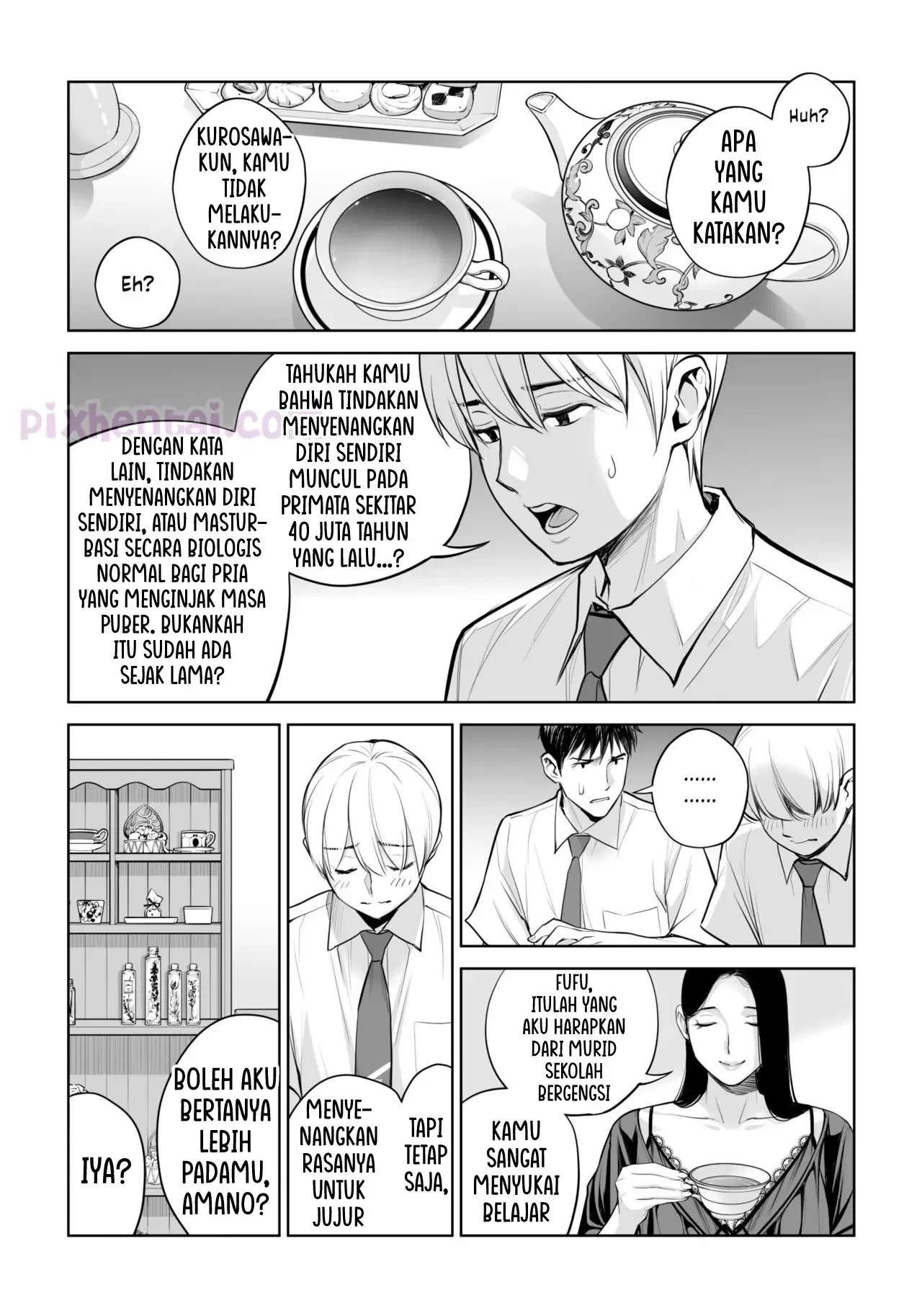 Kurokami Onna no Fudeoroshi : Mbak-Mbak Kasir Bohay Penggoda Perjaka - Halaman 25