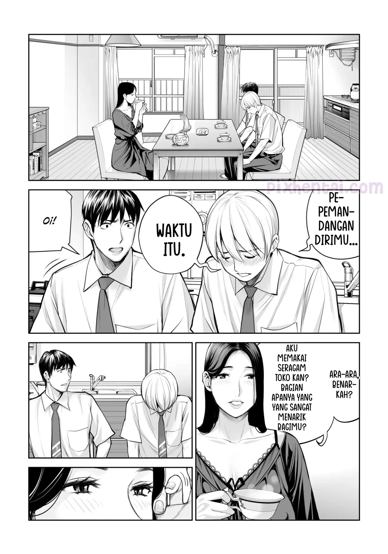 Kurokami Onna no Fudeoroshi : Mbak-Mbak Kasir Bohay Penggoda Perjaka - Halaman 27