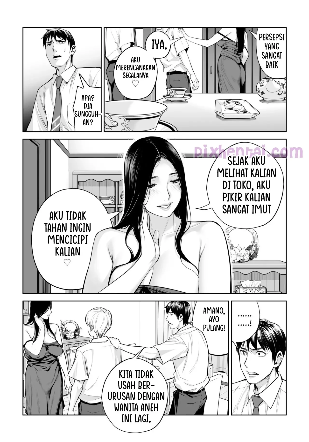Kurokami Onna no Fudeoroshi : Mbak-Mbak Kasir Bohay Penggoda Perjaka - Halaman 37