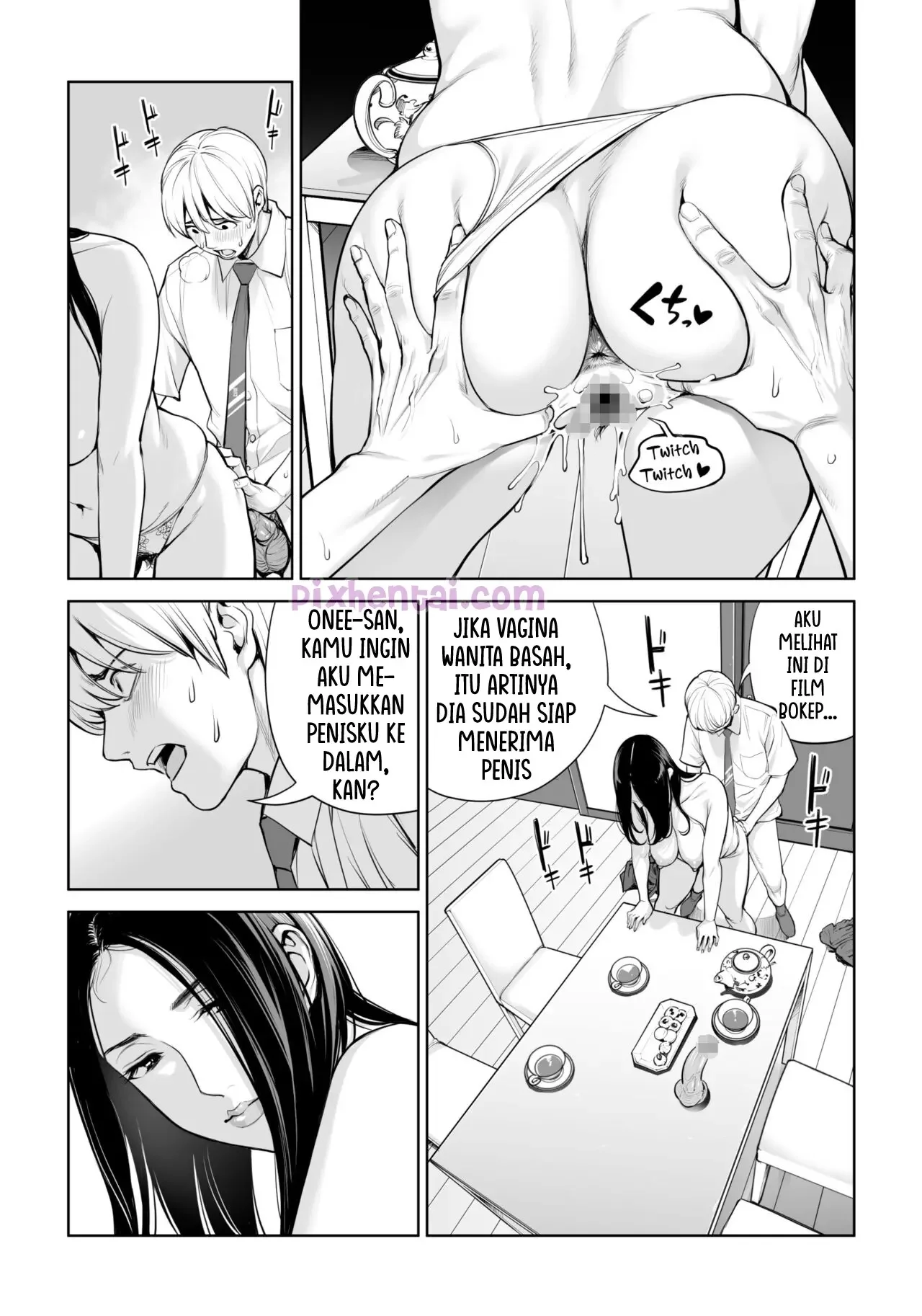 Kurokami Onna no Fudeoroshi : Mbak-Mbak Kasir Bohay Penggoda Perjaka - Halaman 47