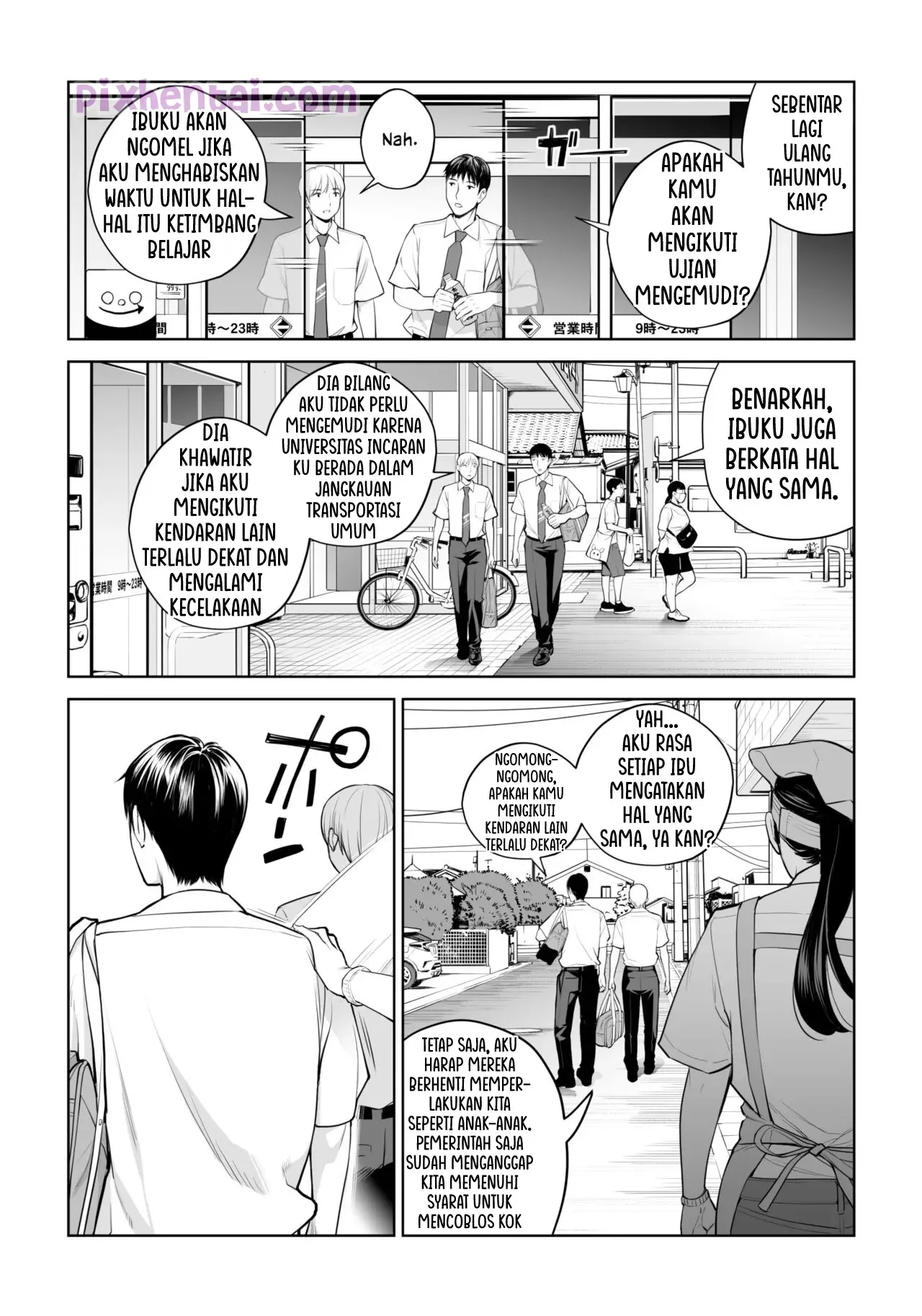 Kurokami Onna no Fudeoroshi : Mbak-Mbak Kasir Bohay Penggoda Perjaka - Halaman 5