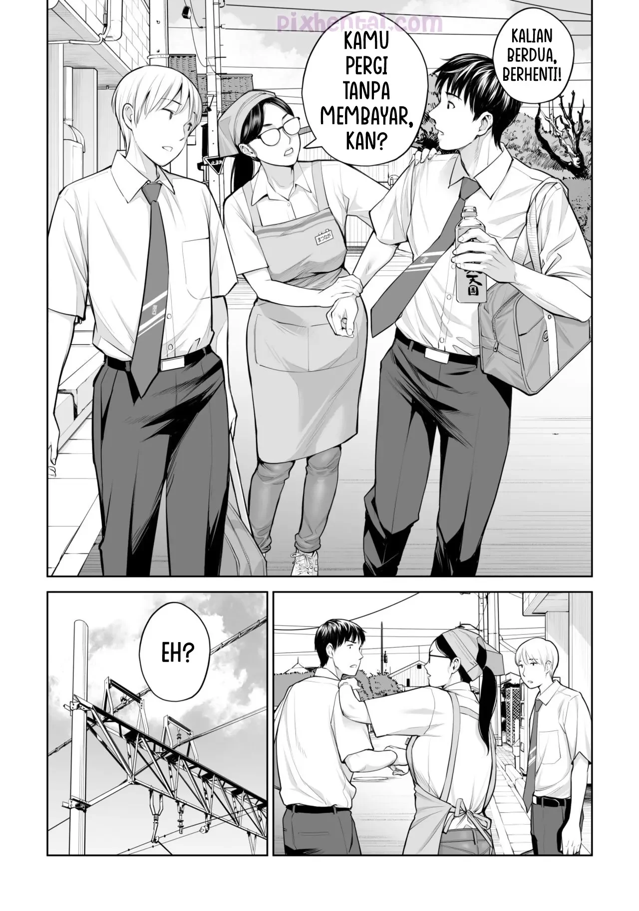 Kurokami Onna no Fudeoroshi : Mbak-Mbak Kasir Bohay Penggoda Perjaka - Halaman 6