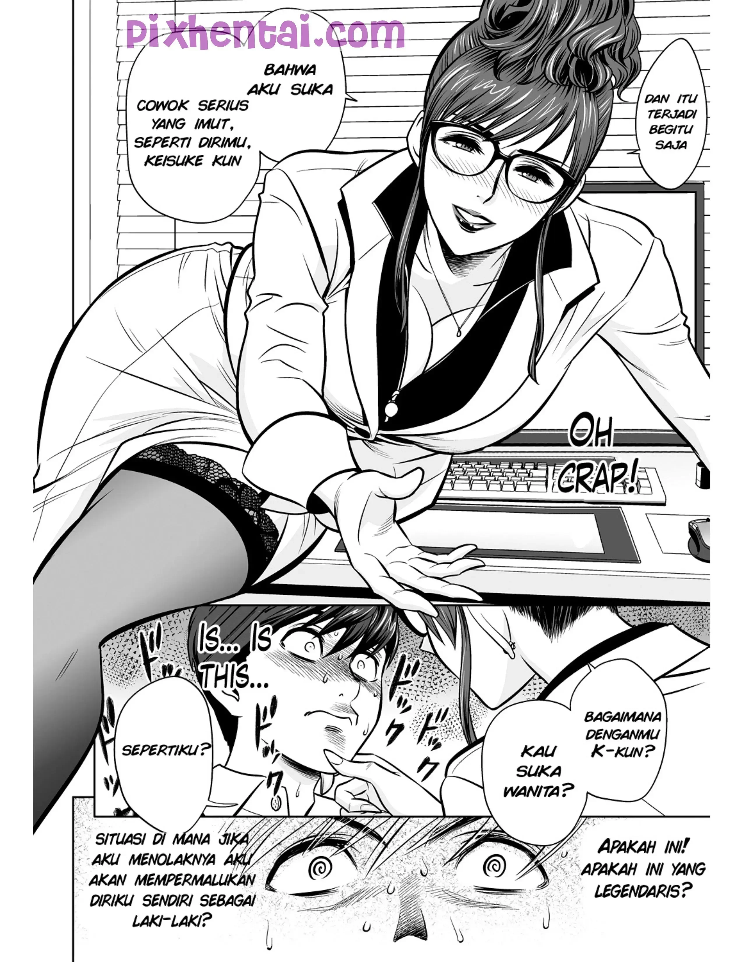 Lembur di Kantor dengan Rekan Kerja Sexy - Halaman 12