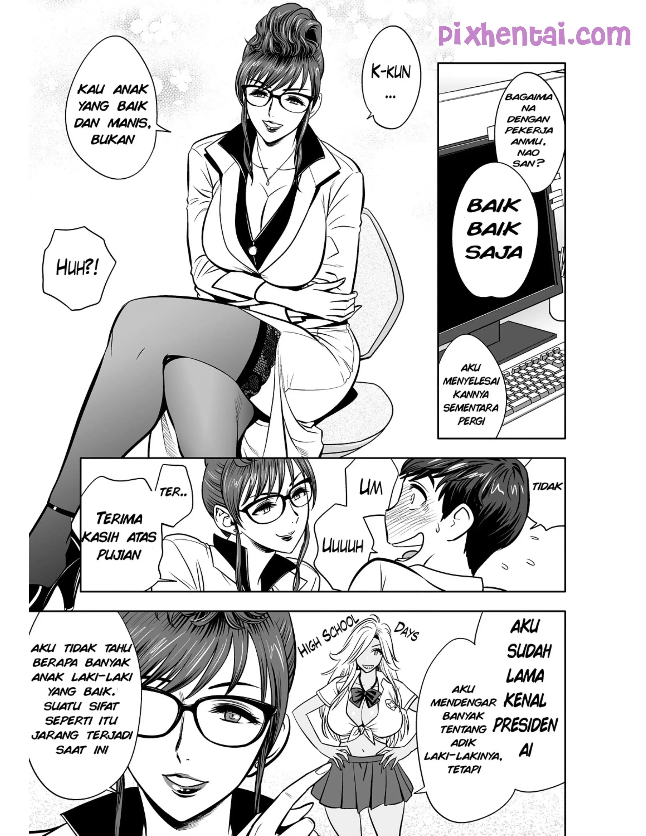 Lembur di Kantor dengan Rekan Kerja Sexy - Halaman 9