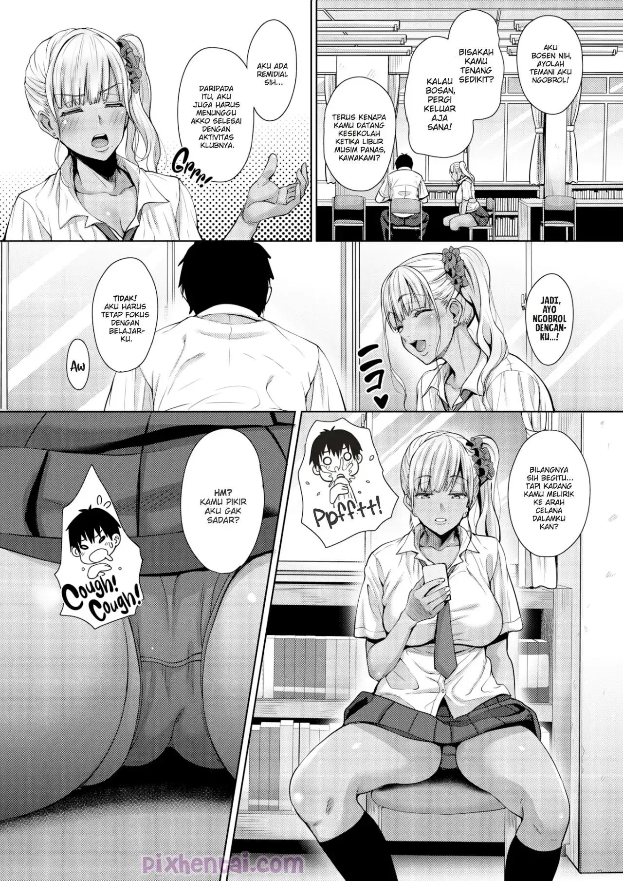 Let’s Kill Time : Teman Cewek Pamer Celana Dalam bikin gak Fokus Belajar - Halaman 2