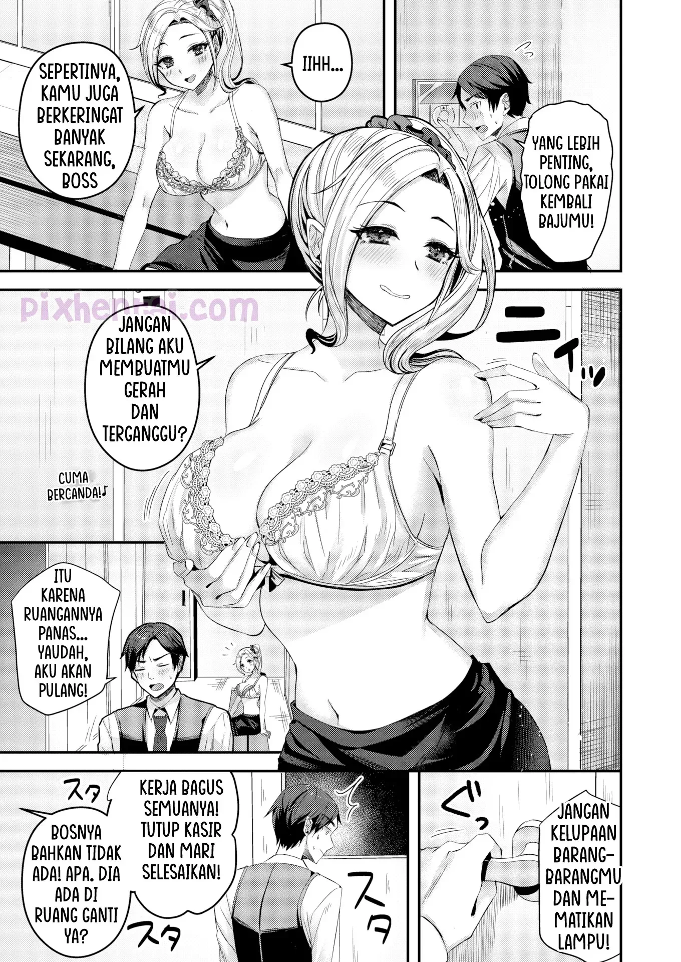 Love at First Sight Bashful Doggy-Style - Halaman 7