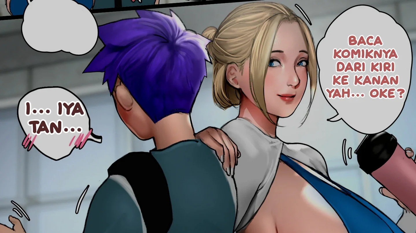 Lucy Gym Encounter : Tante Sexy Tutor cara Nge-Gym - Halaman 1