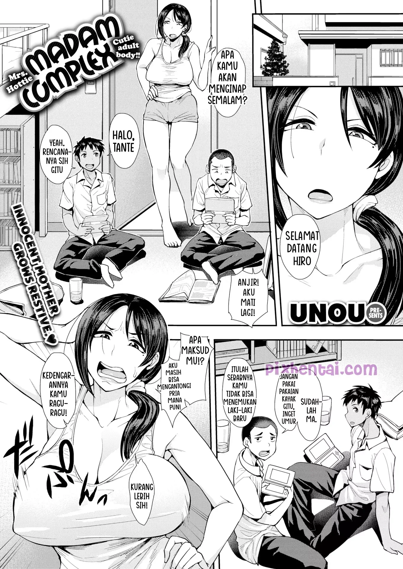 Madam Complex – Tergoda Mamanya Teman yang Janda - Halaman 1