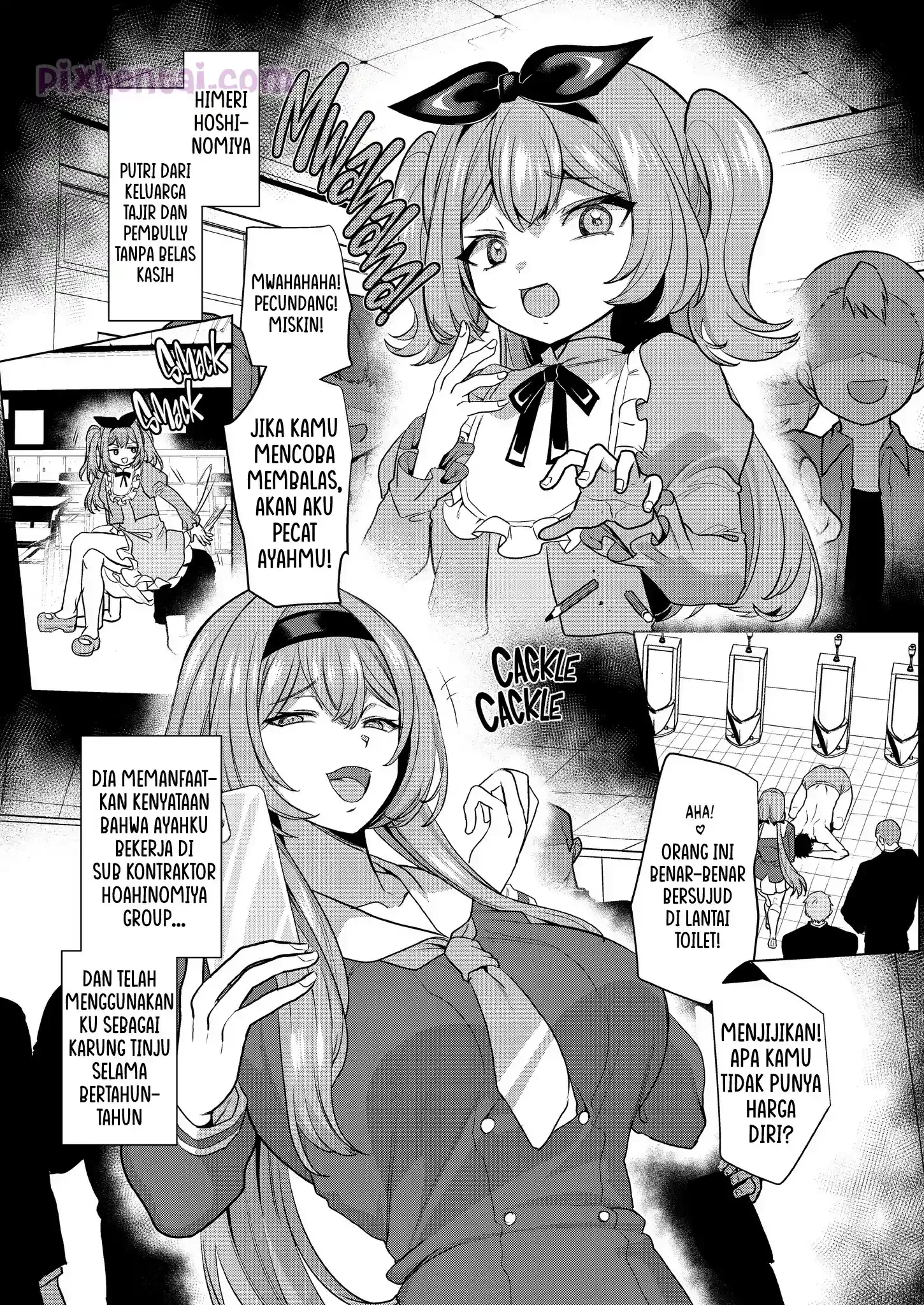 Maid for Sex : Gadis Pembully dijadikan Maid Pemuas Birahi - Halaman 1