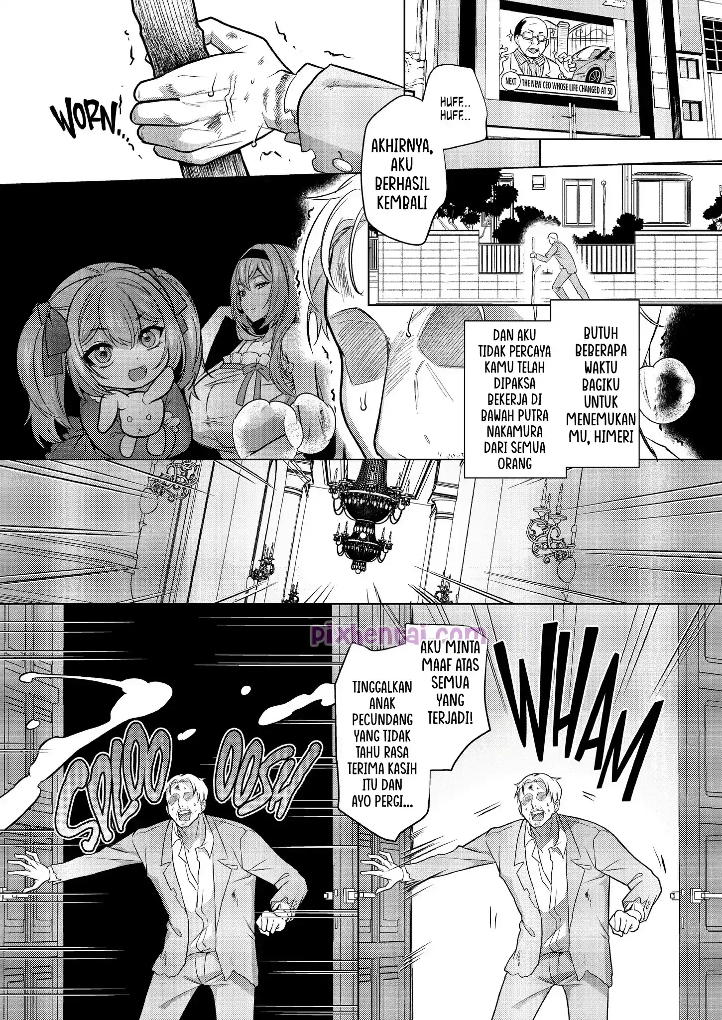 Maid for Sex : Gadis Pembully dijadikan Maid Pemuas Birahi - Halaman 154