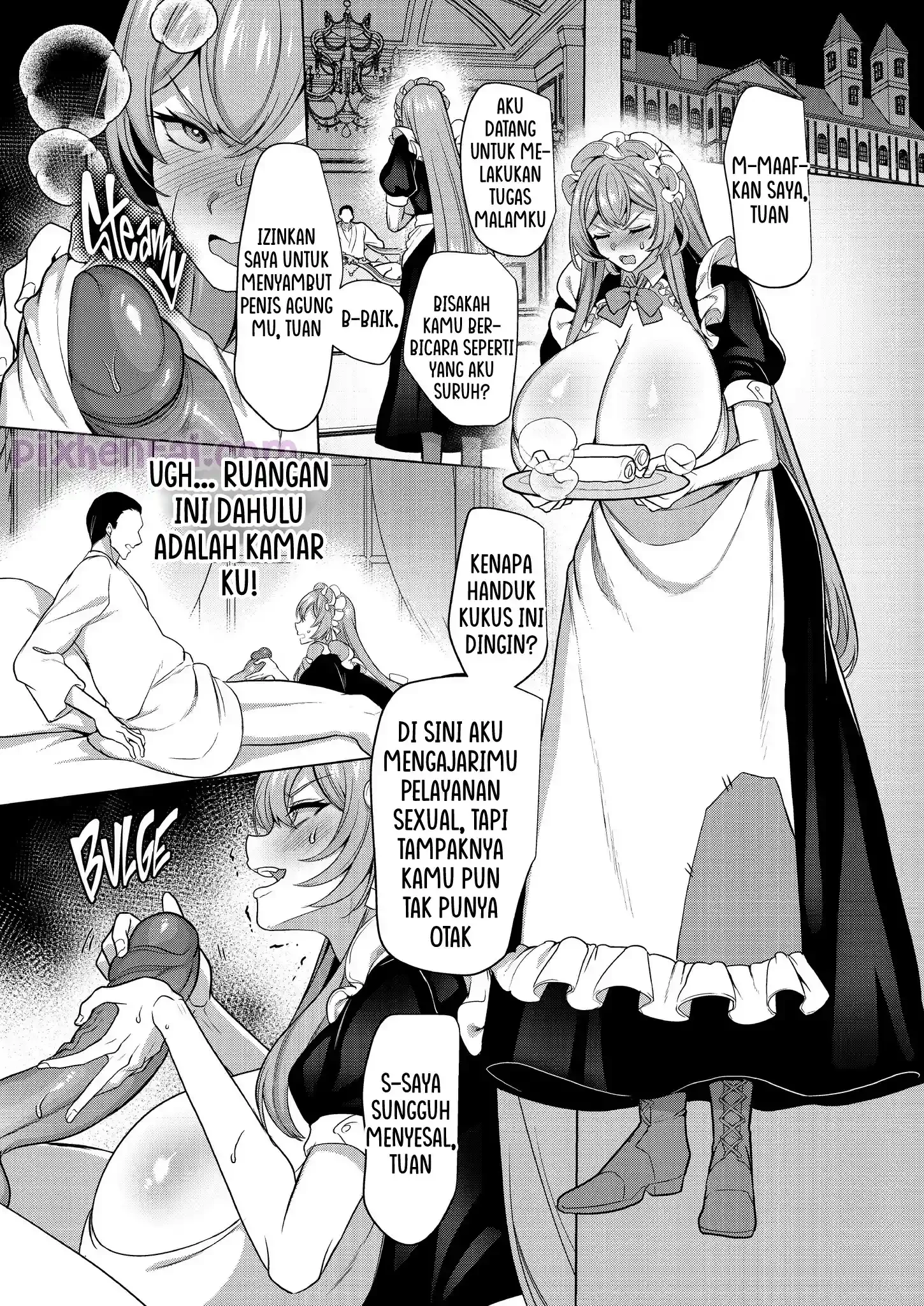 Maid for Sex : Gadis Pembully dijadikan Maid Pemuas Birahi - Halaman 17