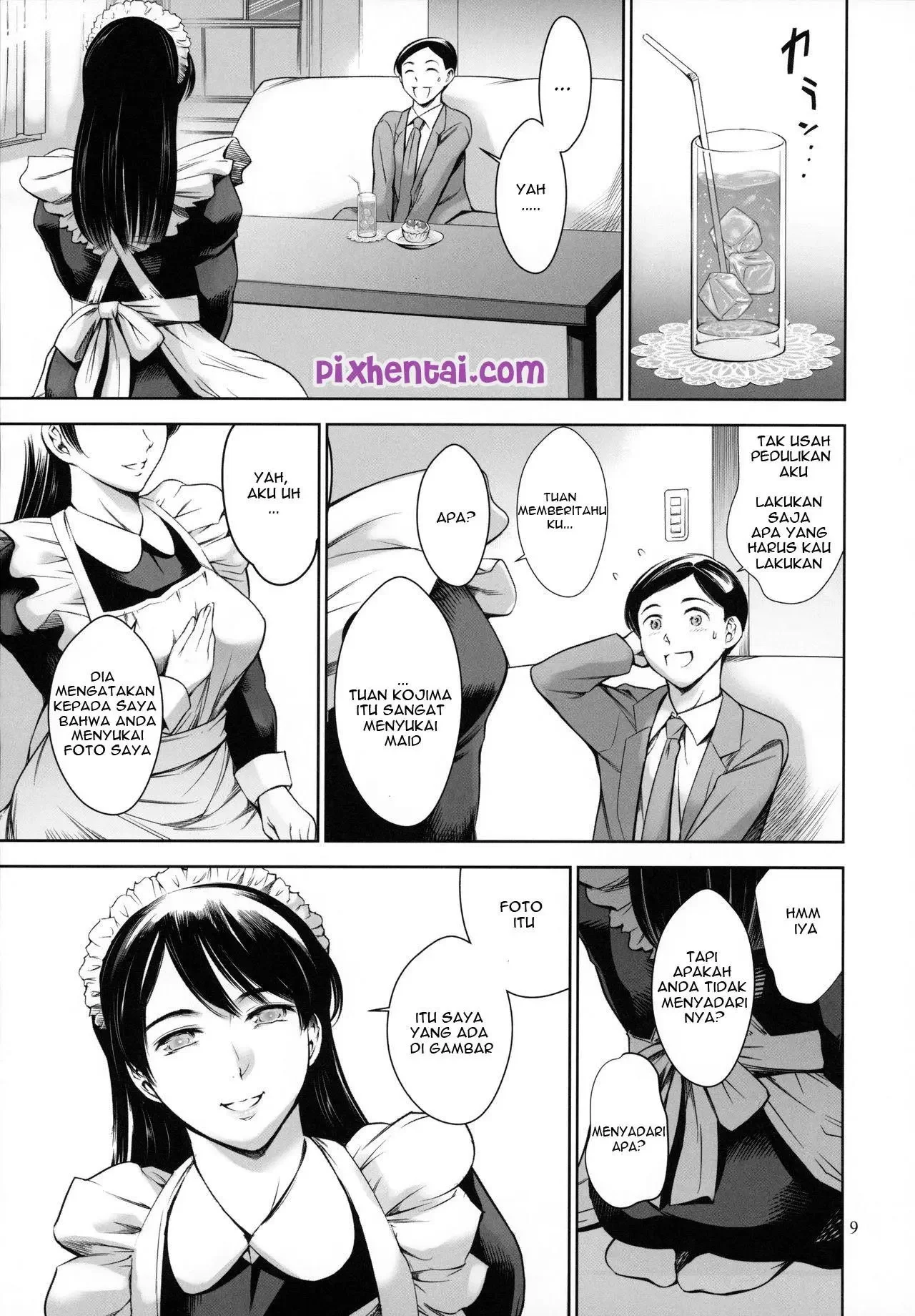 Maid Pribadi Teman yang Cantik dan Sexy - Halaman 7