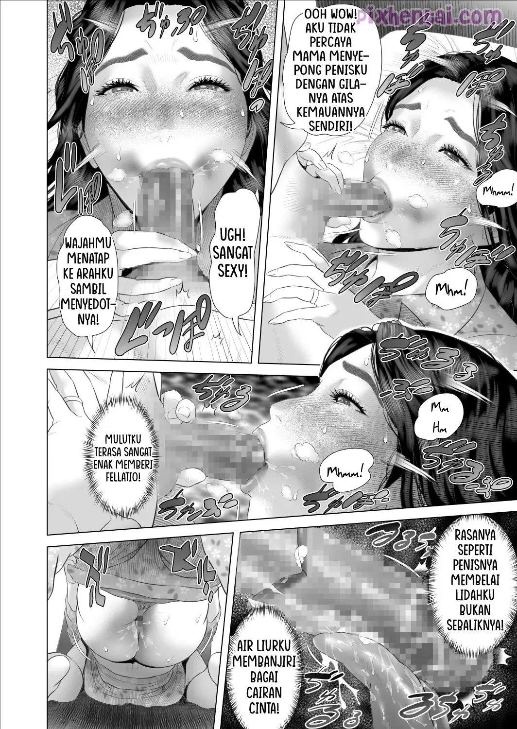 Mama Semok Ketagihan Hubungan Sex Sedarah - Halaman 7