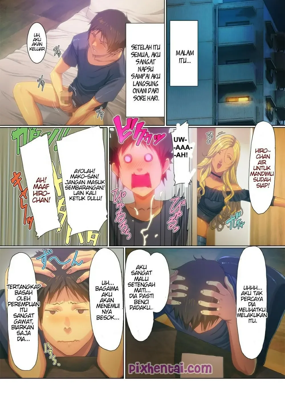 Mama Tiri Gyaru membangkitkan Gairahku - Halaman 5