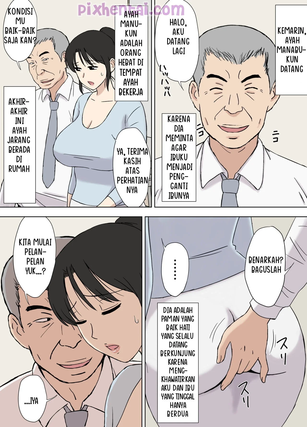 Manabu’s Obedient Mother - Halaman 4