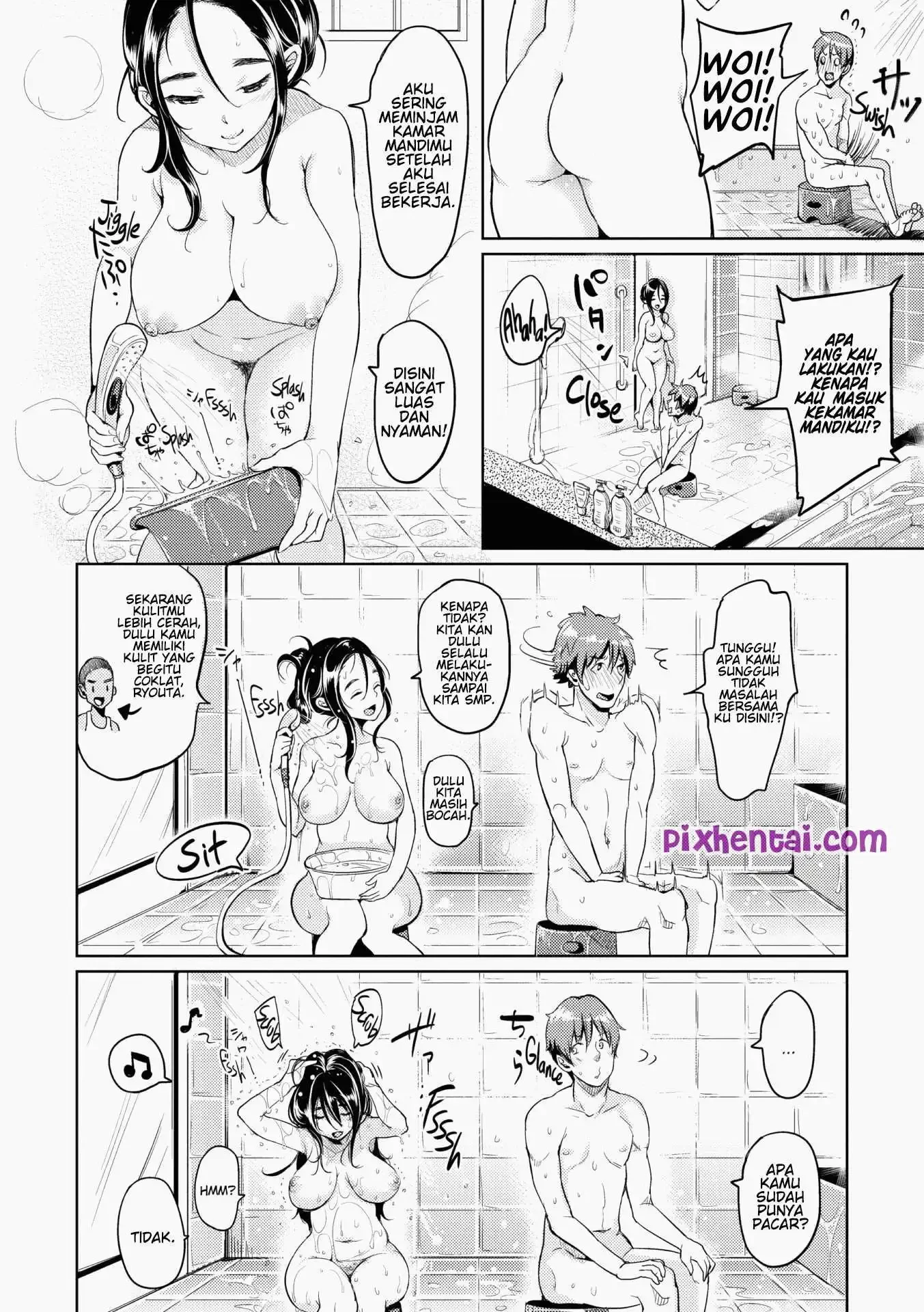 Mandi dengan Seorang Gadis Desa - Halaman 4