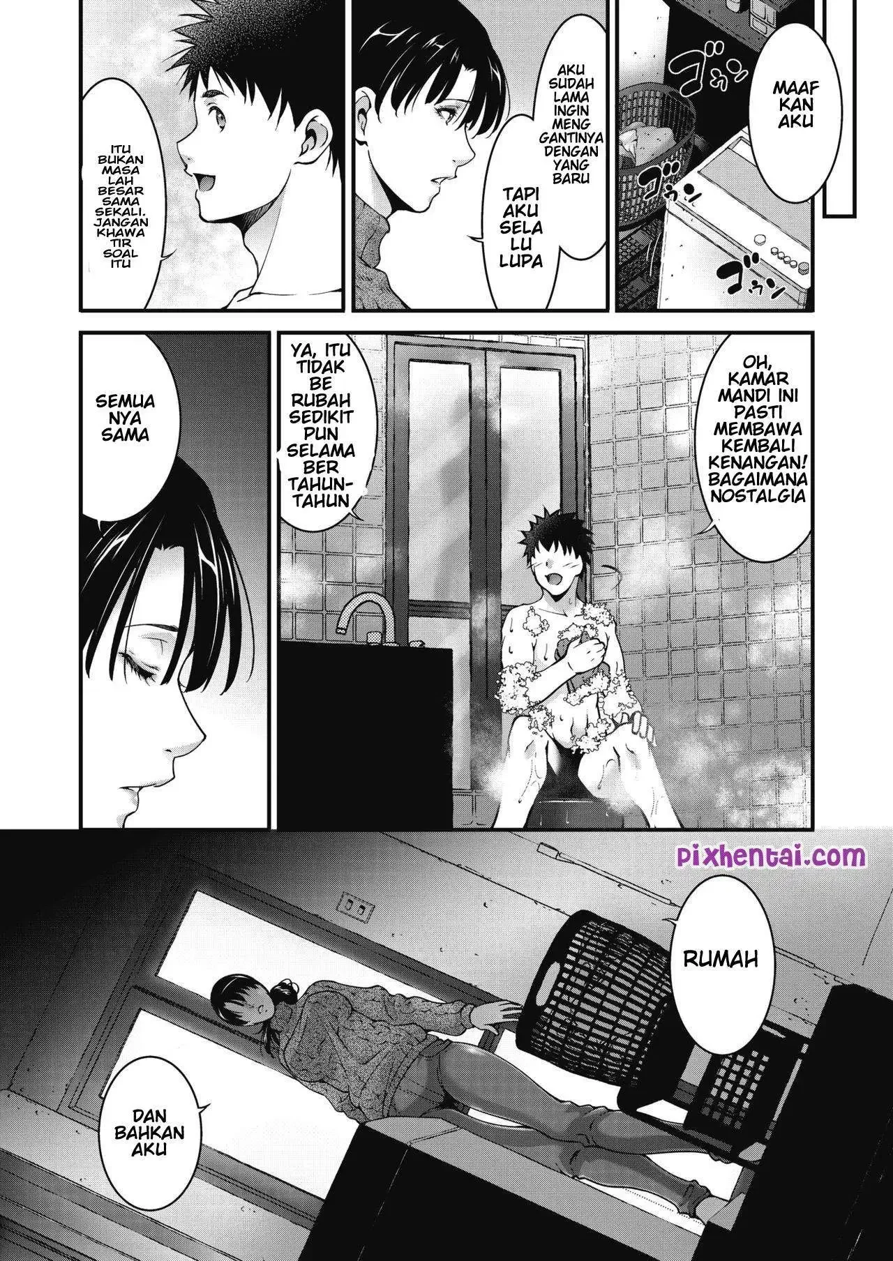 Mandi sama Tante Tetangga dekat - Halaman 4