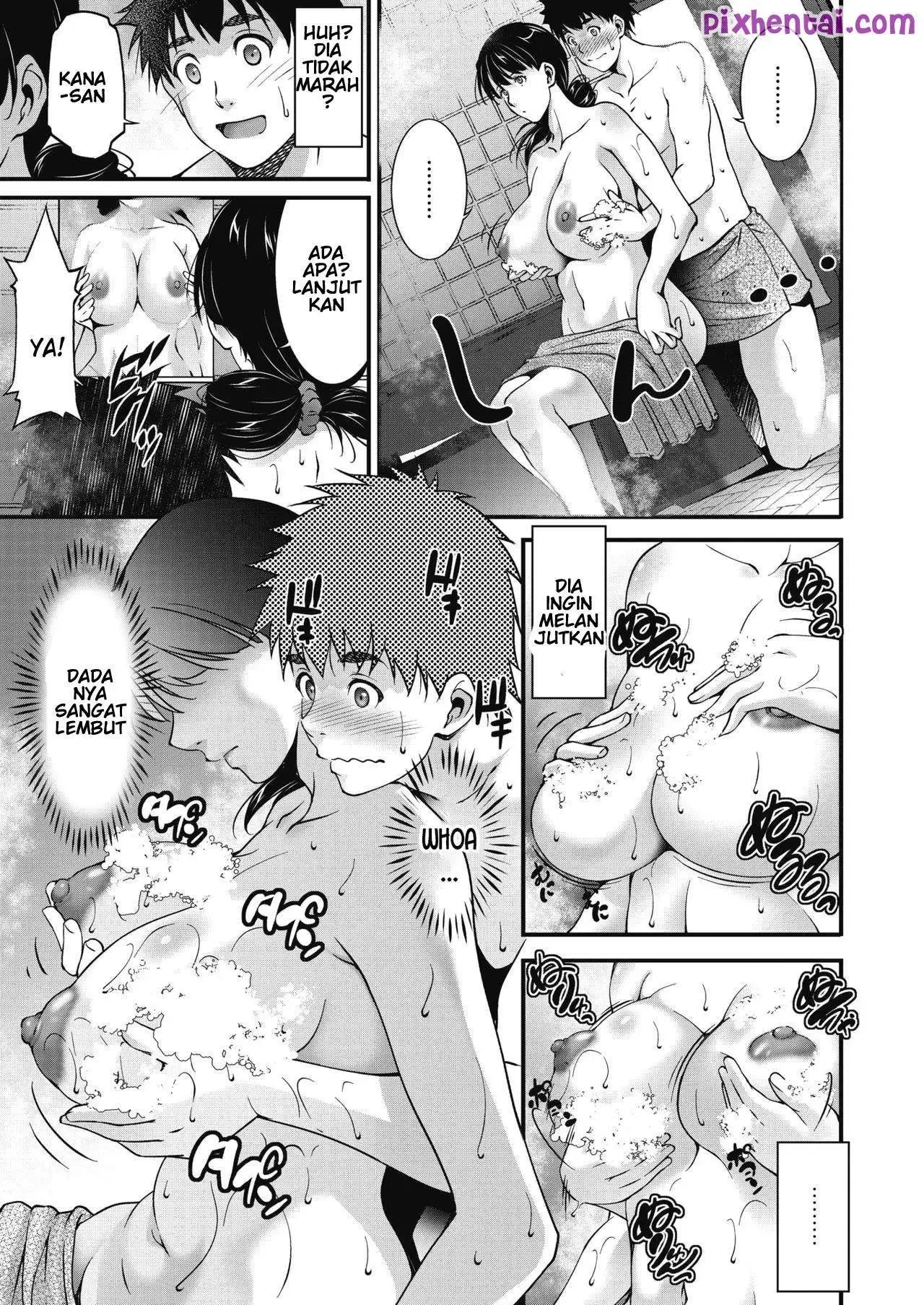 Mandi sama Tante Tetangga dekat - Halaman 9