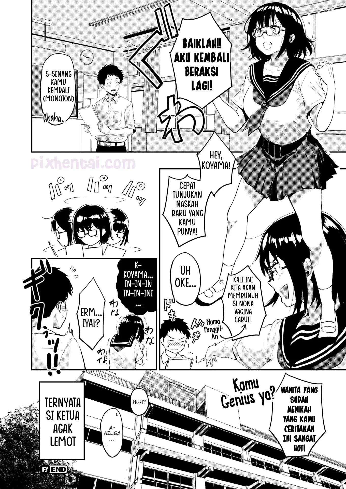 Manga Club & Big Boobs ~Married Editor – Kouro Mitsuko~ - Halaman 16