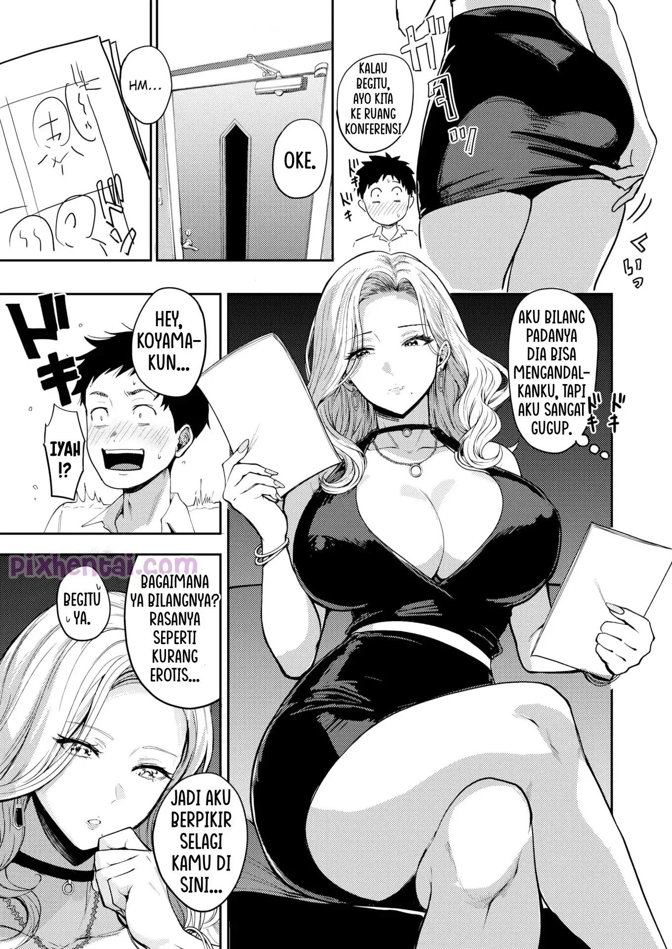 Manga Club & Big Boobs ~Married Editor – Kouro Mitsuko~ - Halaman 3