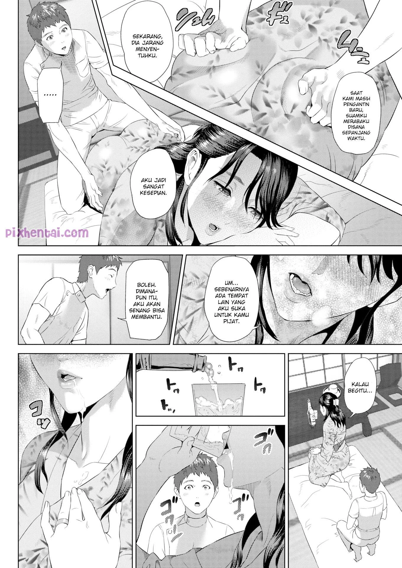 Mature Love Trap : Bisakah Kamu Pijat Tetekku? - Halaman 4