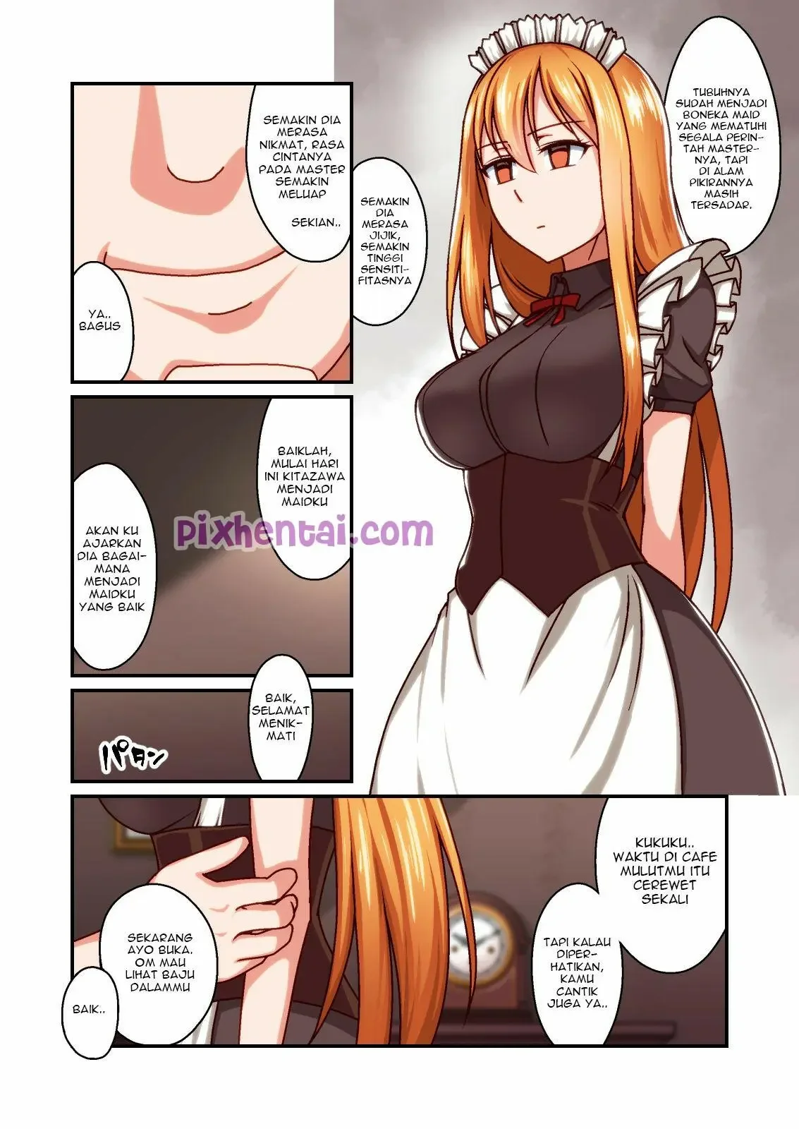 Memesan Jasa Seks Maid Cafe - Halaman 10