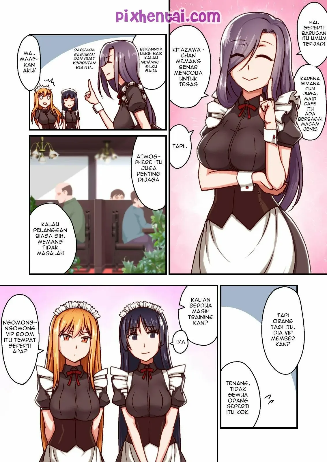 Memesan Jasa Seks Maid Cafe - Halaman 5