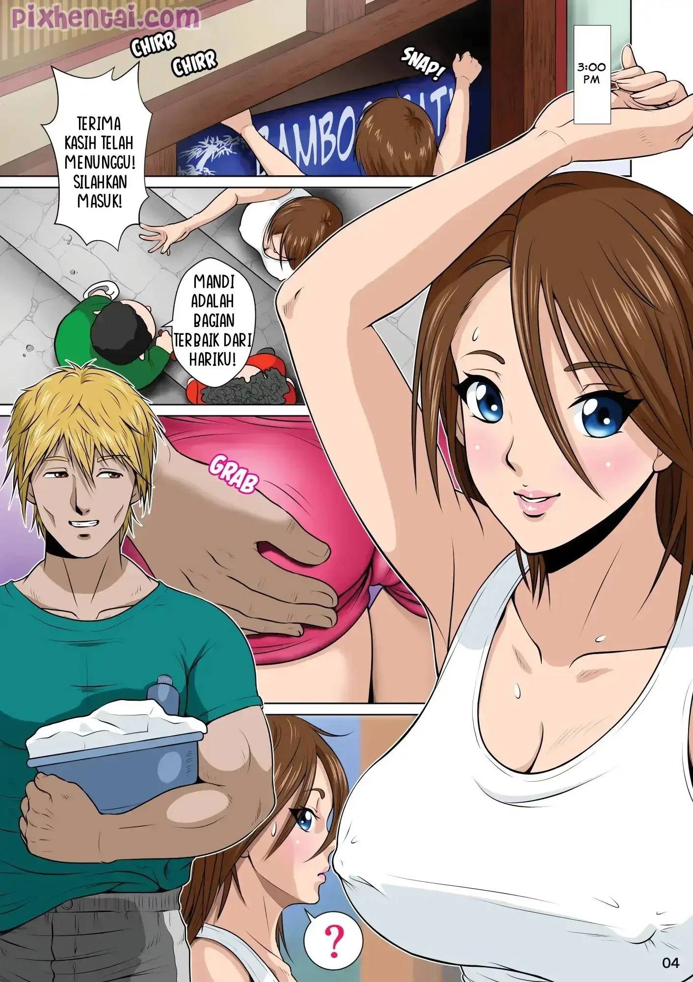 Menantu Sexy Memancing Nafsu Ayah Mertua - Halaman 5