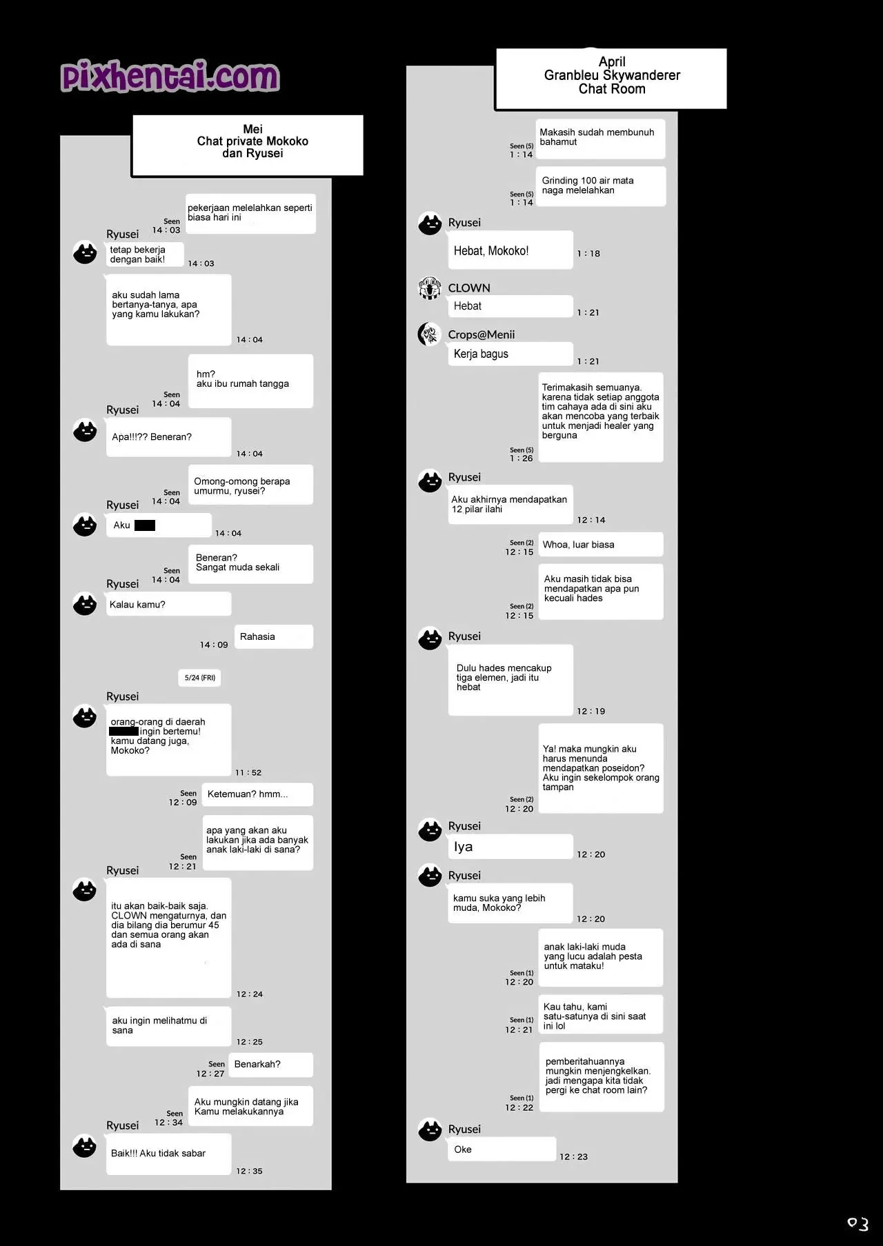 Menghamili Wanita Bersuami dari Guild Member Game - Halaman 2