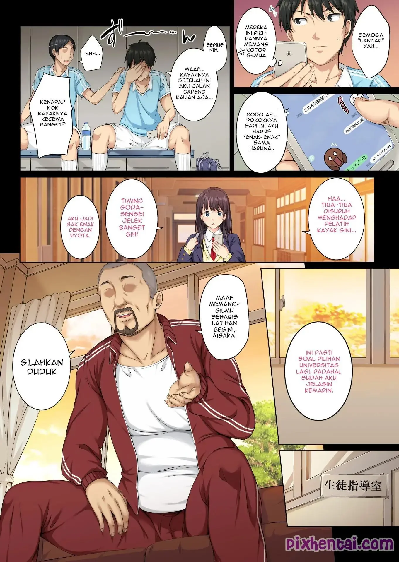 Menjadi Mangsa Seks Pak Guru Olahraga - Halaman 6