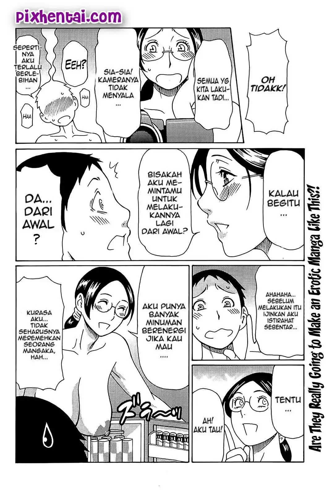 Menjadi Model Manga Erotis - Halaman 18