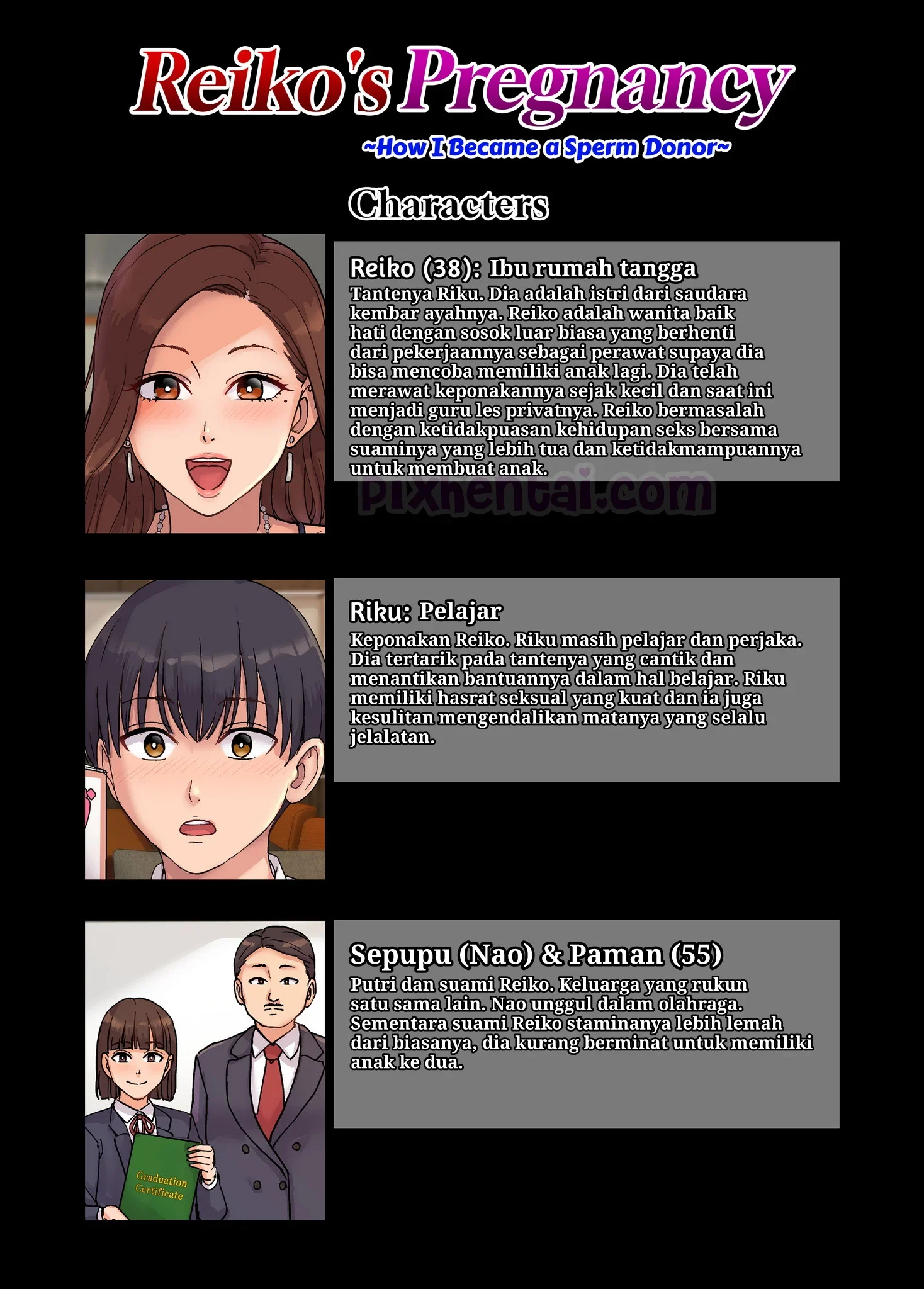 Menjadi Pendonor Sperma Tanteku yang Semok - Halaman 1