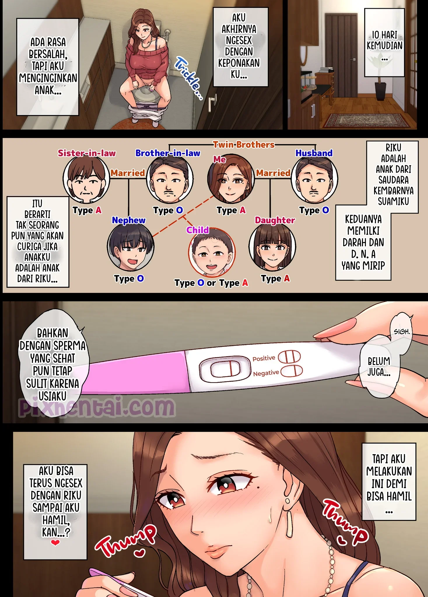 Menjadi Pendonor Sperma Tanteku yang Semok - Halaman 26