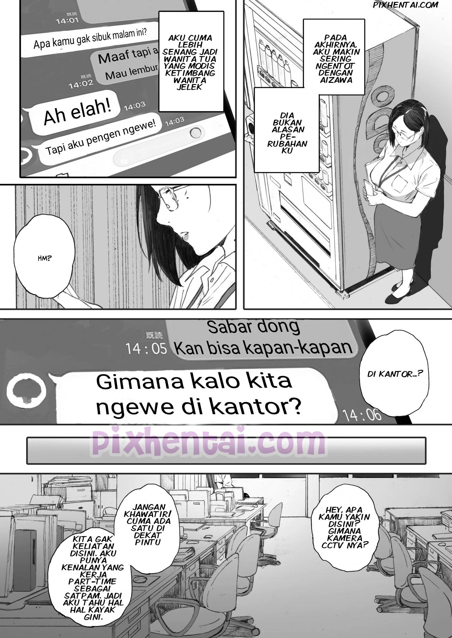 Middle-Aged Miss Hanada’s Defloration - Halaman 16