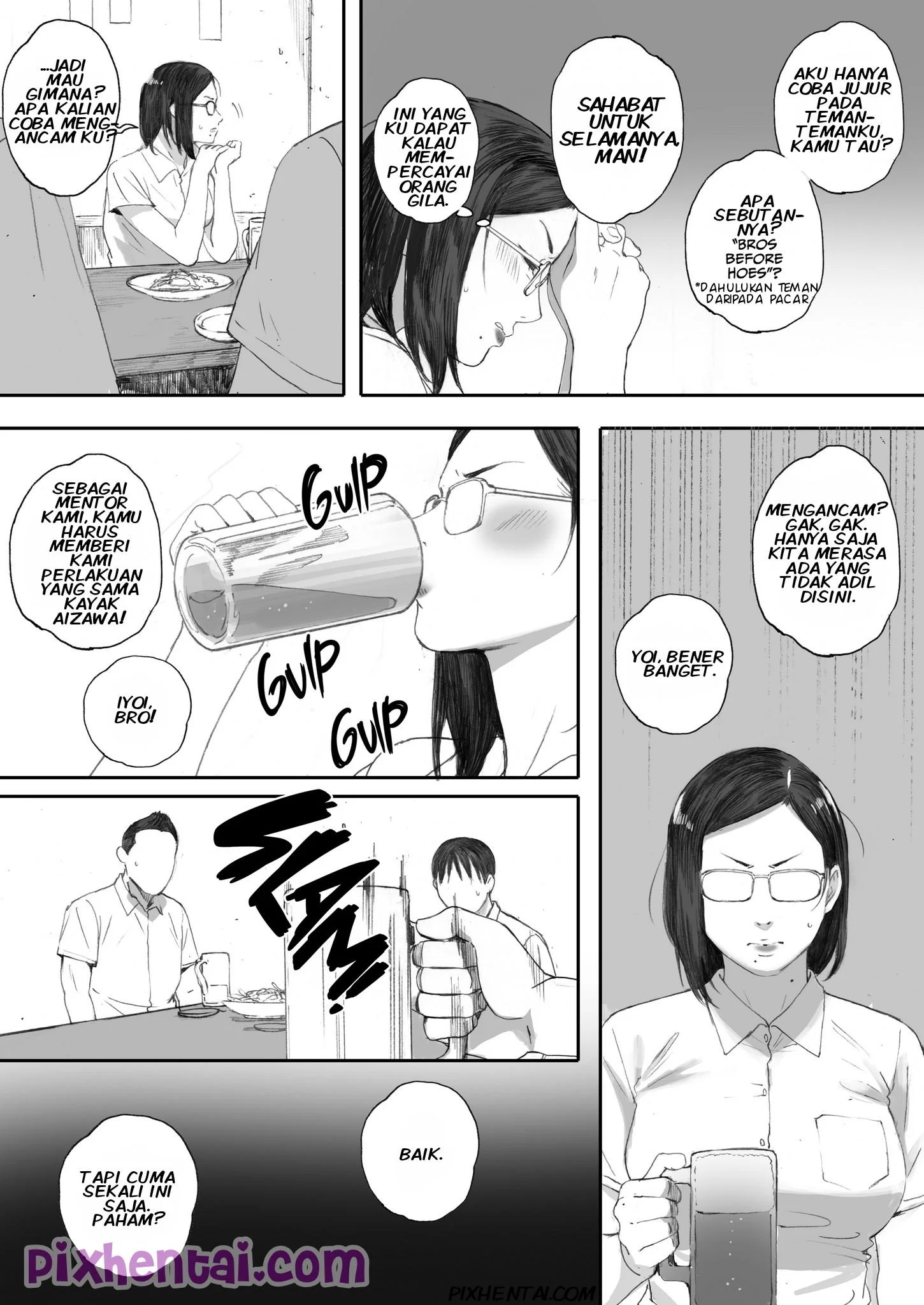 Middle-Aged Miss Hanada’s Defloration - Halaman 36