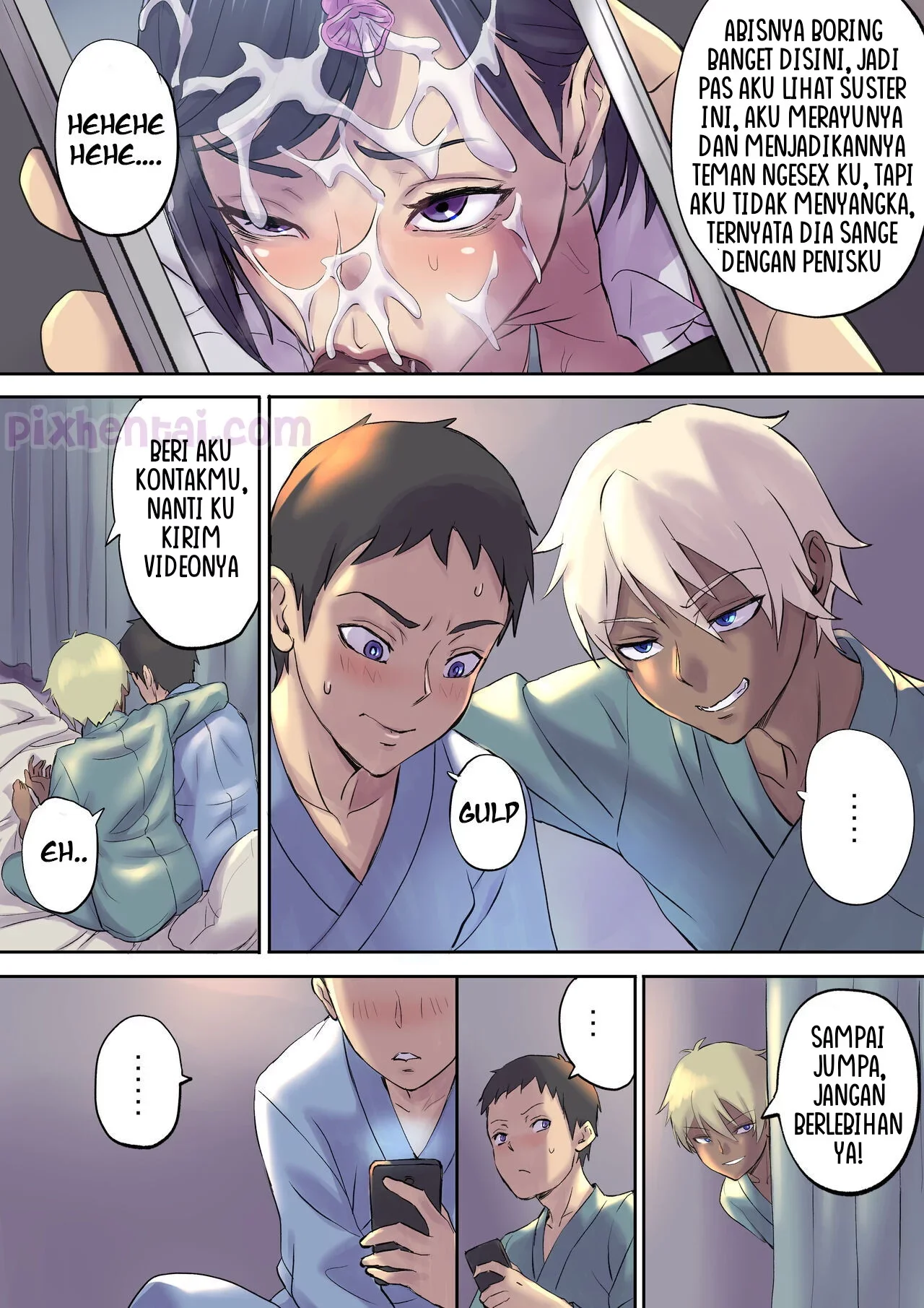 Milf Nurse Cuckolded on the Bed Next Door - Halaman 19