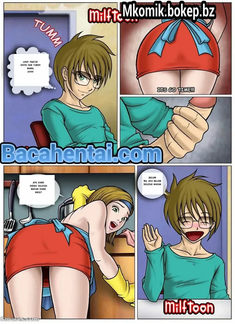 [Milftoon] Entot Mama di Dapur dan Kamar Mandi - Halaman 2