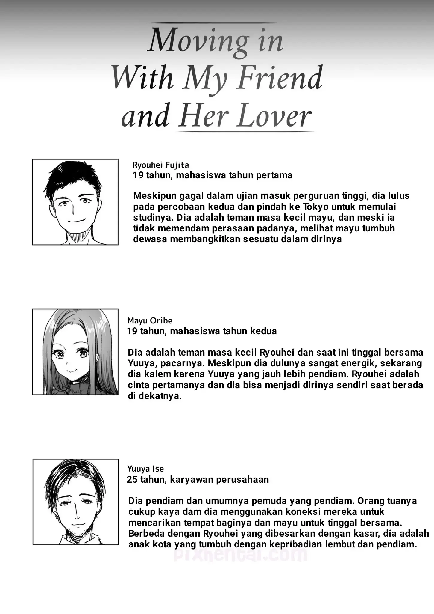 Moving in With My Friend and Her Lover - Halaman 1