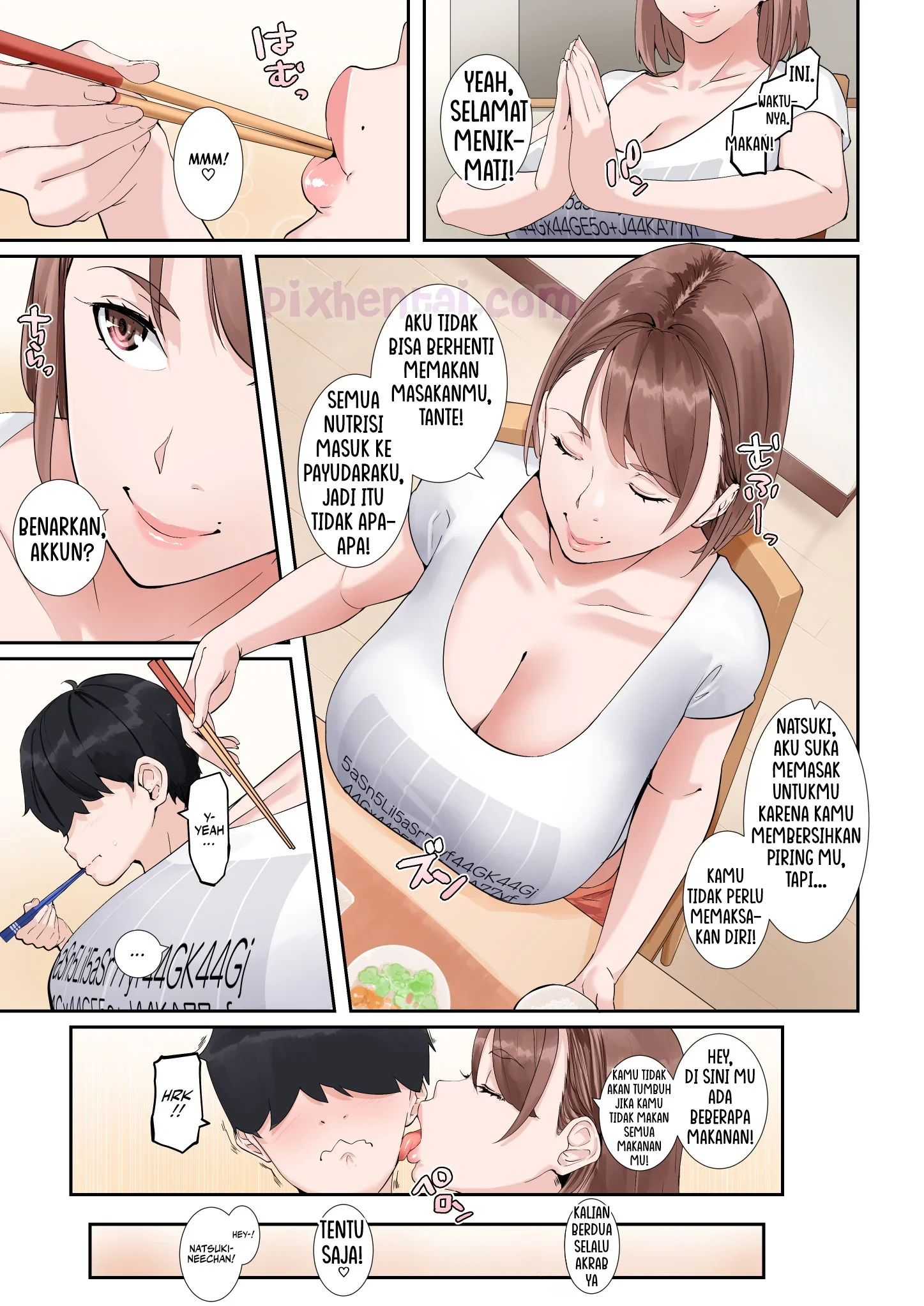 My Busty Gravure Idol Cousin Does More Than Softcore - Halaman 9