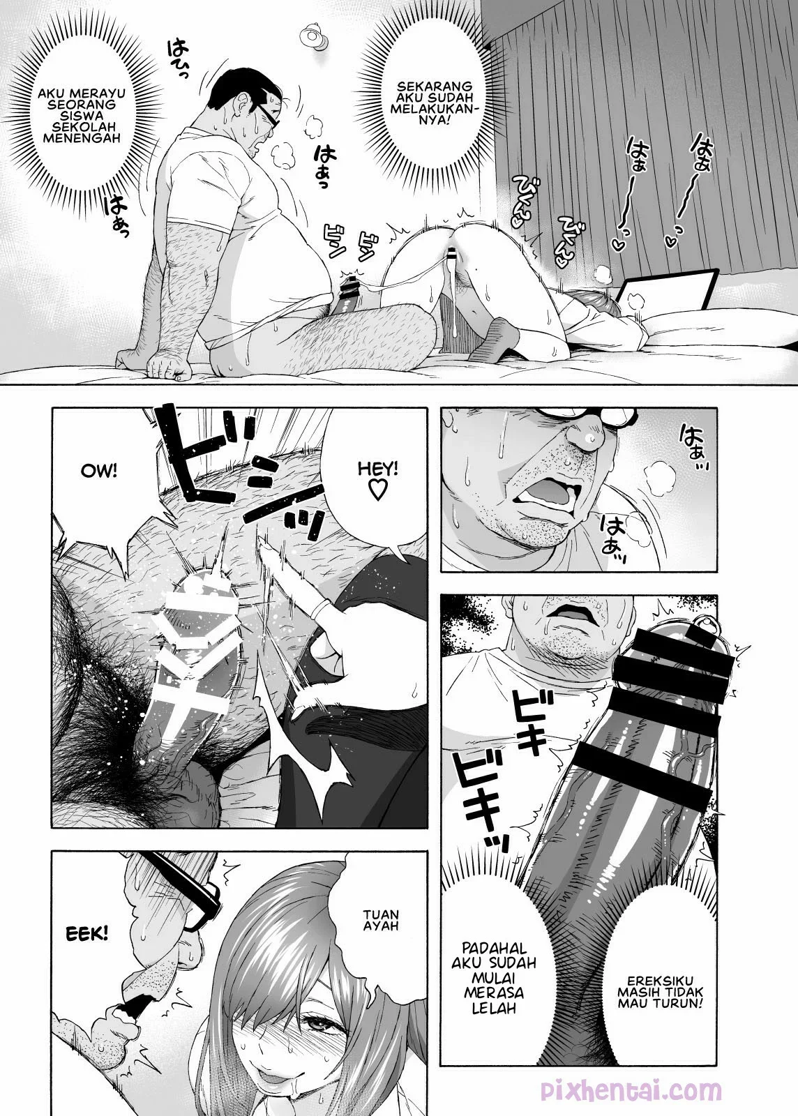 My Daughter’s Friend is Seducing Me : Gara Gara Ngintip Sempak Gadis SMA - Halaman 35