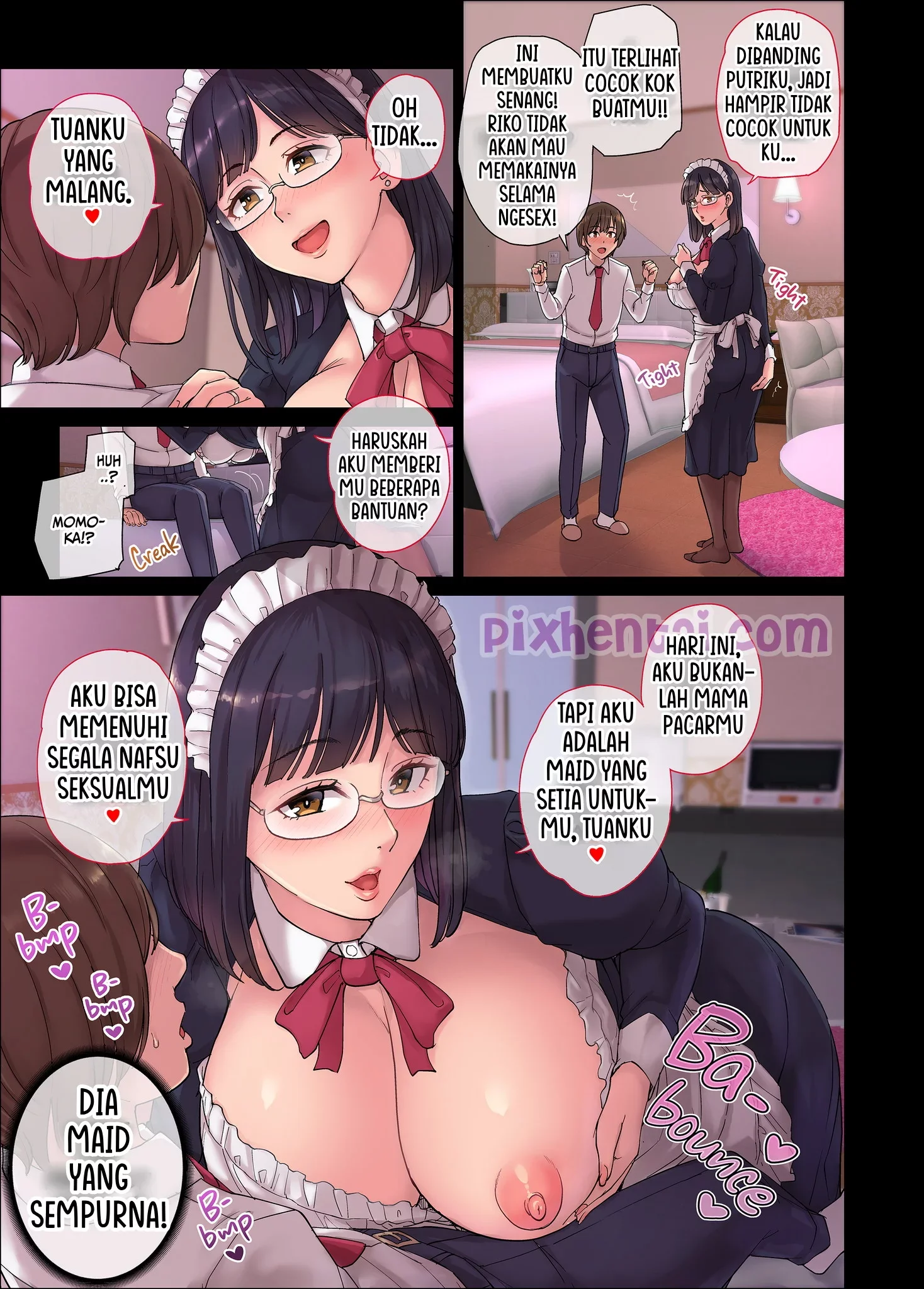 My Girlfriend’s Mama is My Sex Friend ch 2 - Halaman 15
