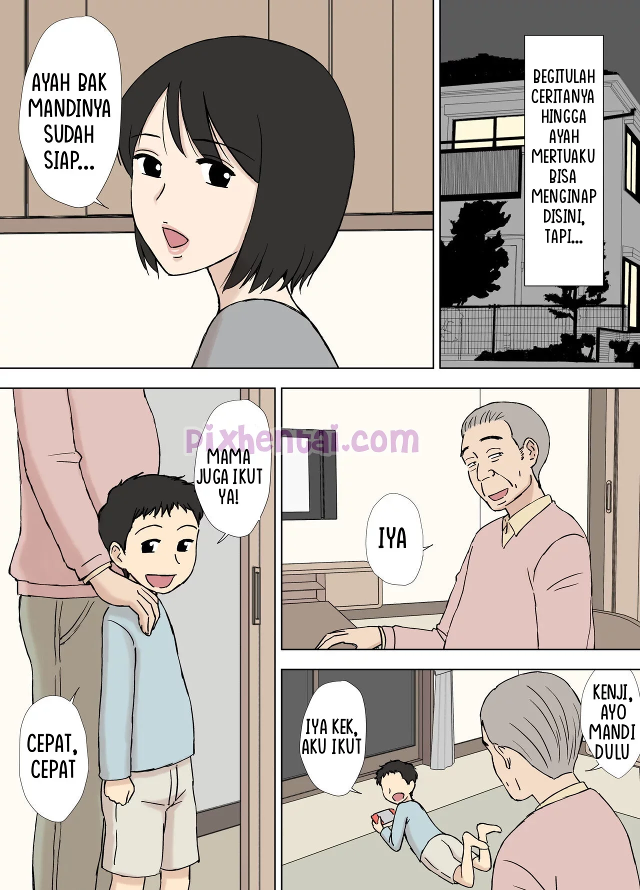 My Wife Still Bathes with Her Father : Istriku dan Ayah Mertua Mandi Bareng - Halaman 5